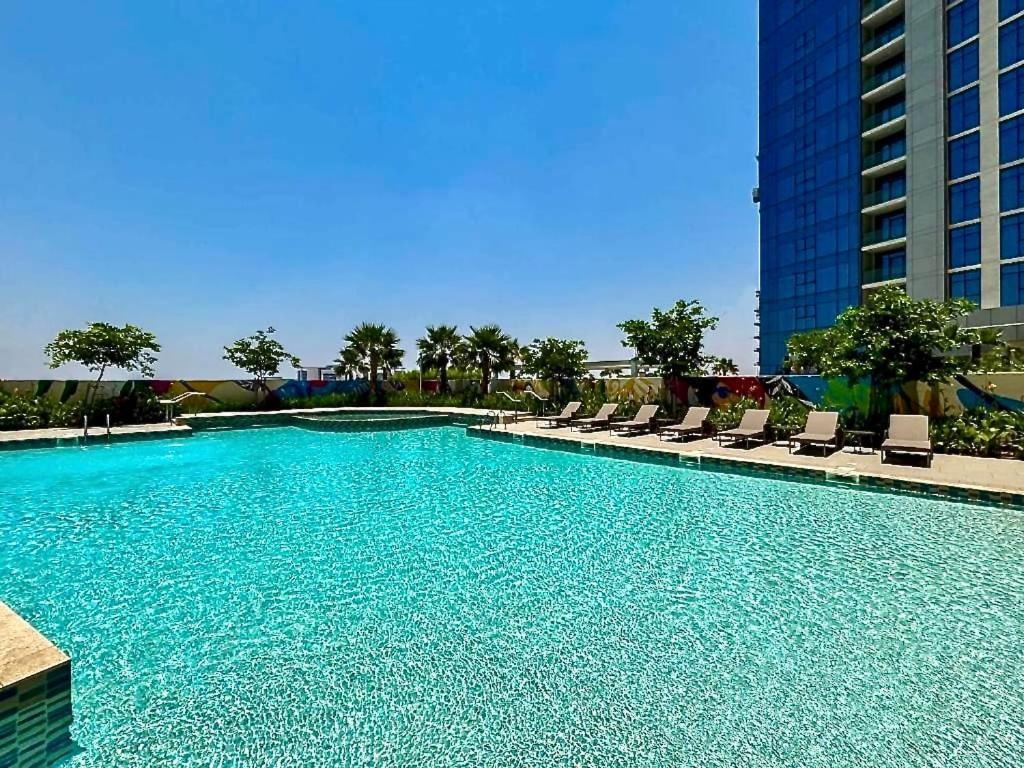 Apartment Aykon Panoramic Skyline View Dubai