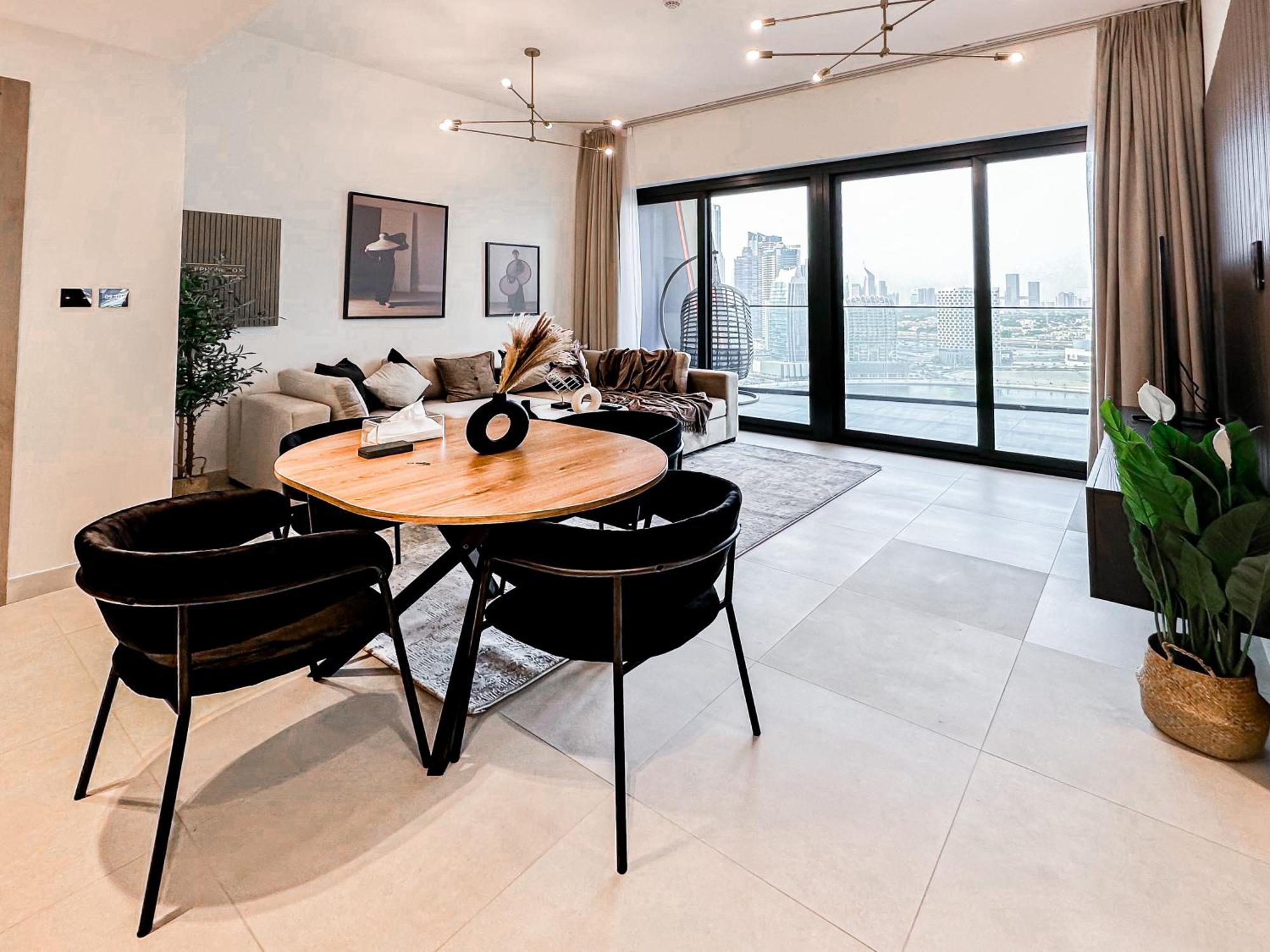 Skyline Oasis - Business Bay With Burj Khalifa Vie * Dubai