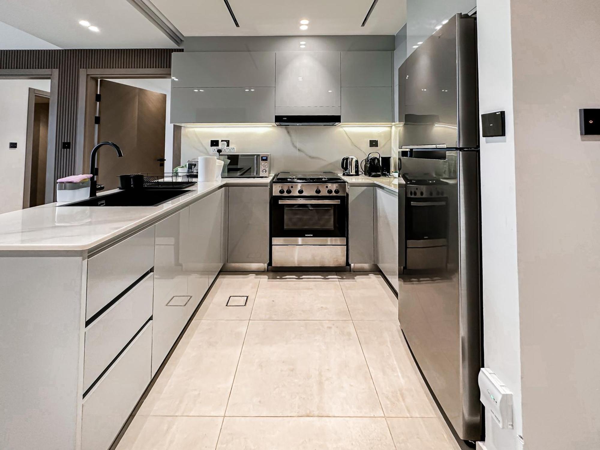 Apartment Skyline Oasis - Business Bay With Burj Khalifa Vie