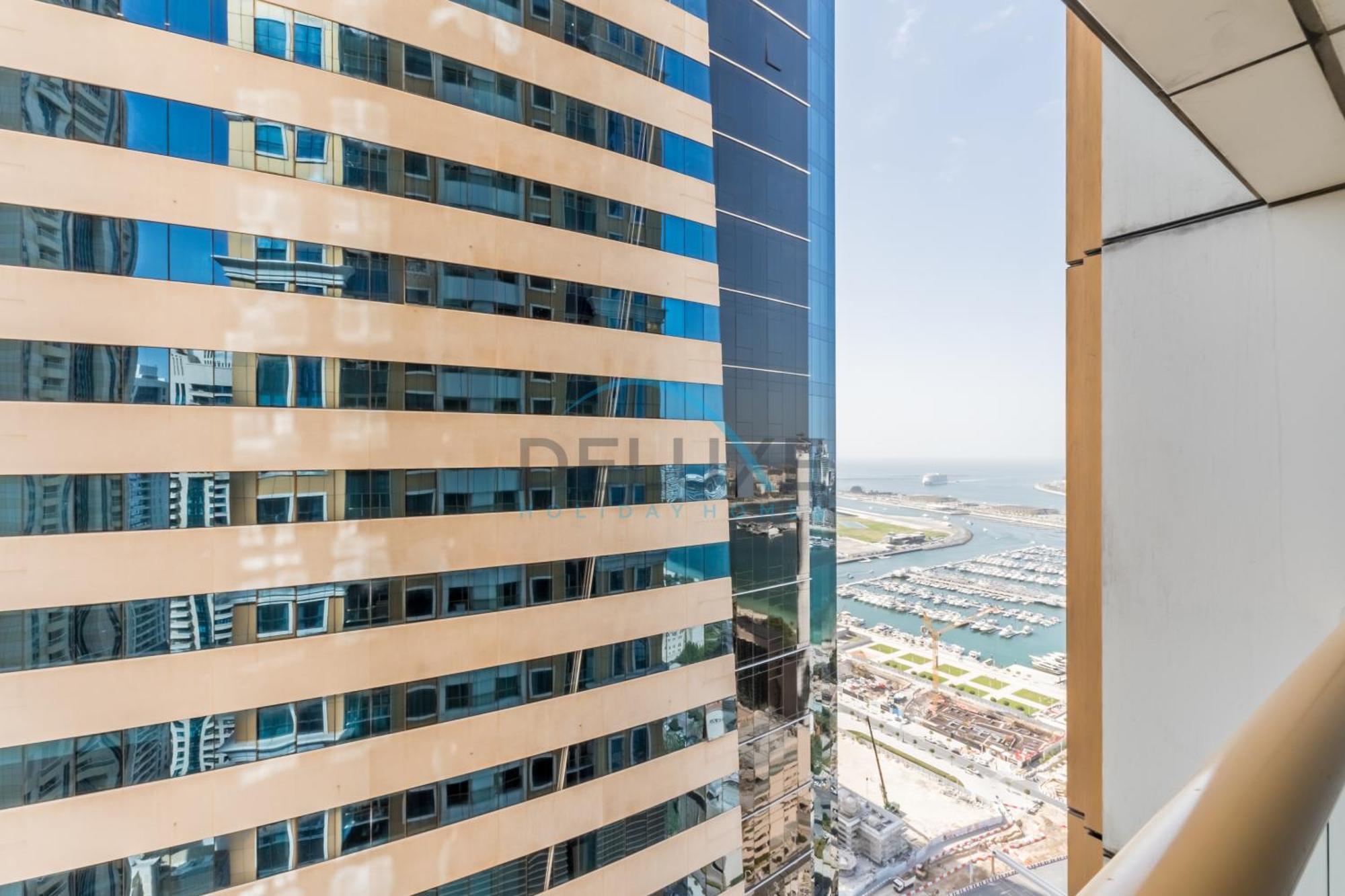 Upgraded 2br With Partial Sea View Near To Tram, Elite Residence, Marina By Deluxe Homes