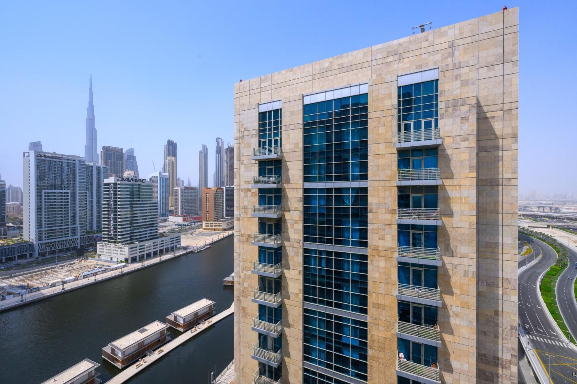 Lovely 1br In Scala Tower With Canal & Burj View Apartment Dubai