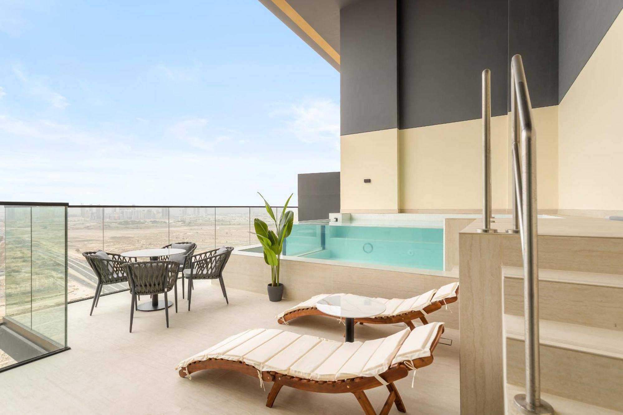 Vayk - Luxury 2 Bedrooms With Jacuzzi In Jvc Apartment Dubai