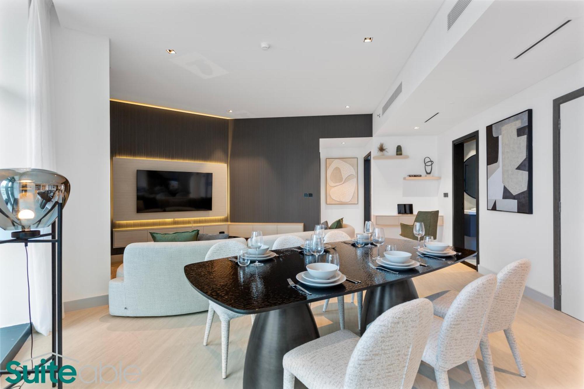 Apartment Luxe 2 Bedroom With Burj Khalifa And Marina Views *