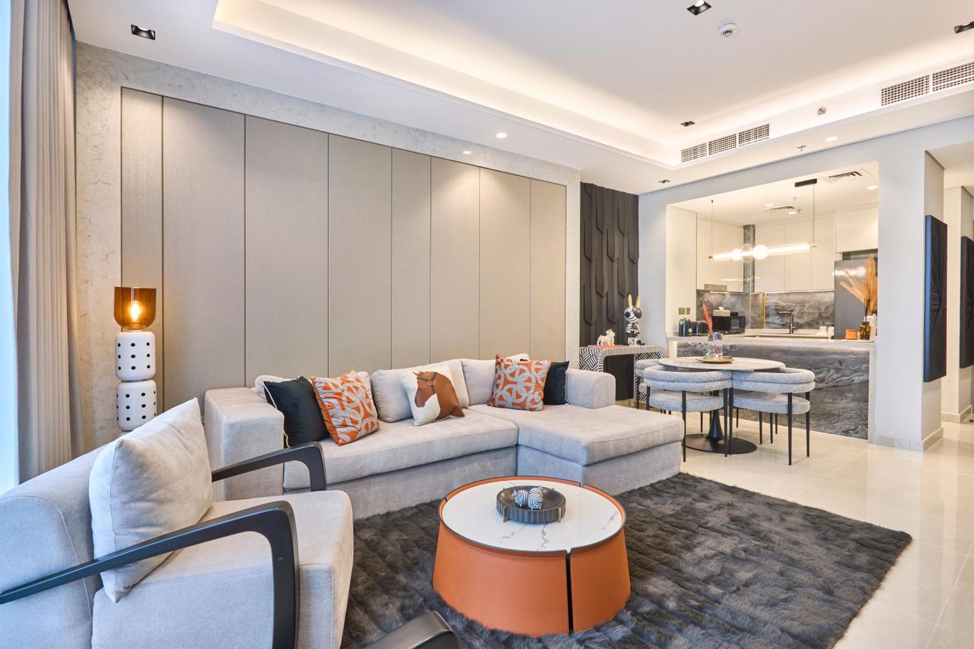 Apartment Stylish 2brurban Retreat 10 Min To Burj Khalifa Dubai