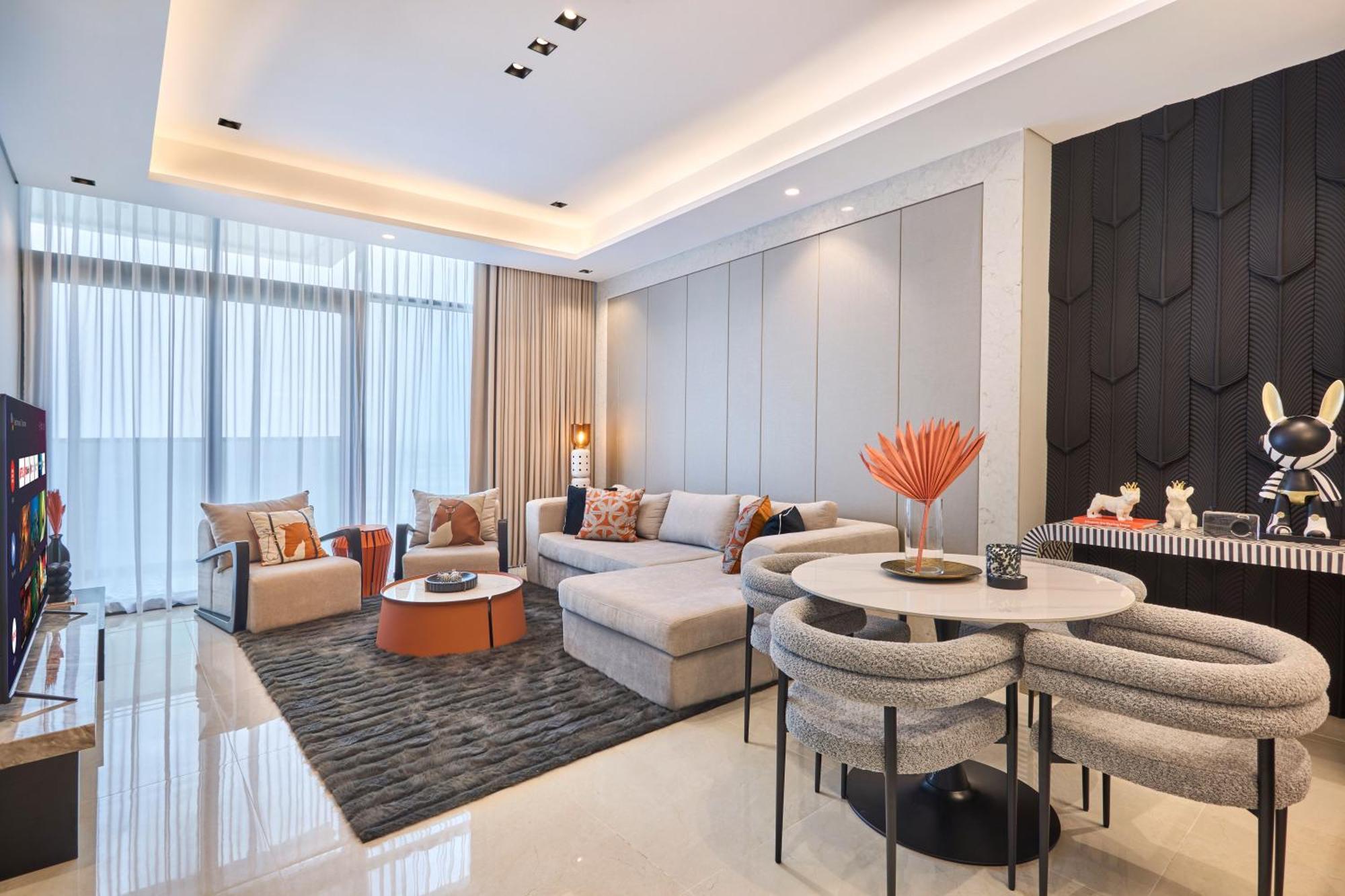 Stylish 2brurban Retreat 10 Min To Burj Khalifa Apartment