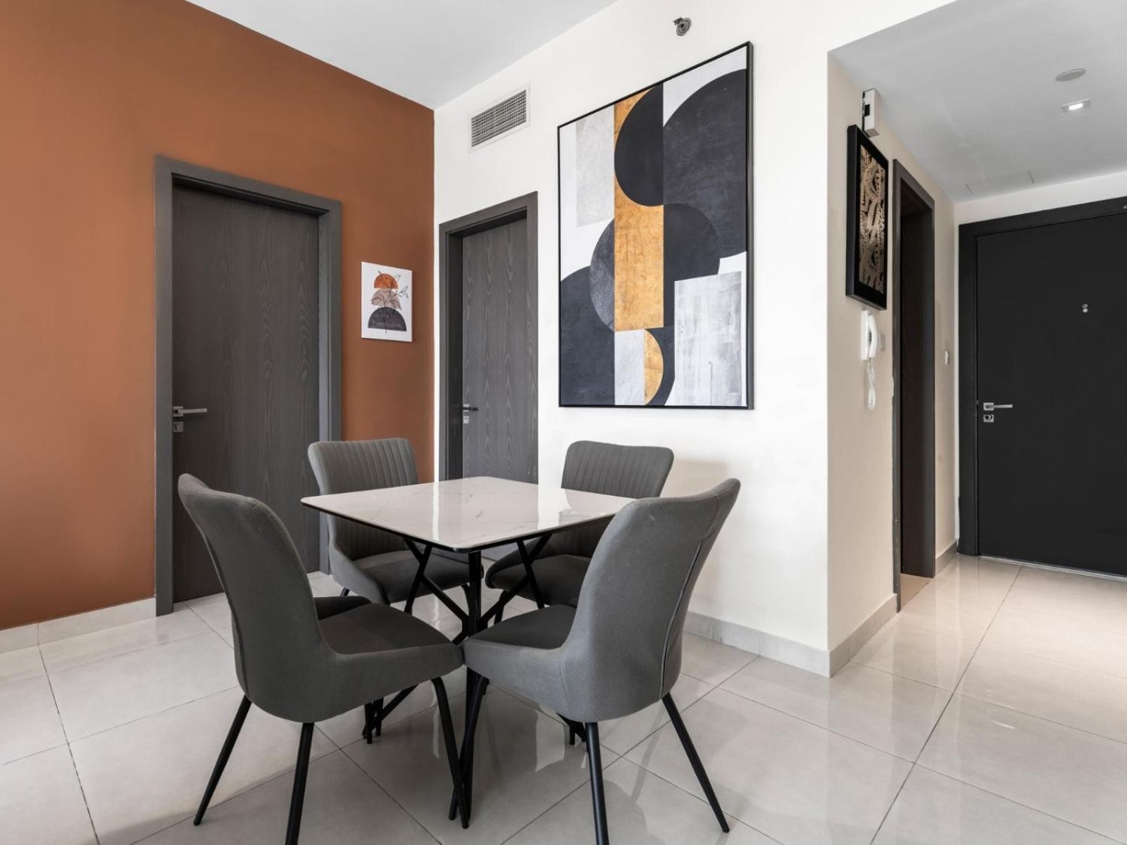 Apartment Sleek 1-bedroom -ag Tower, Business Bay