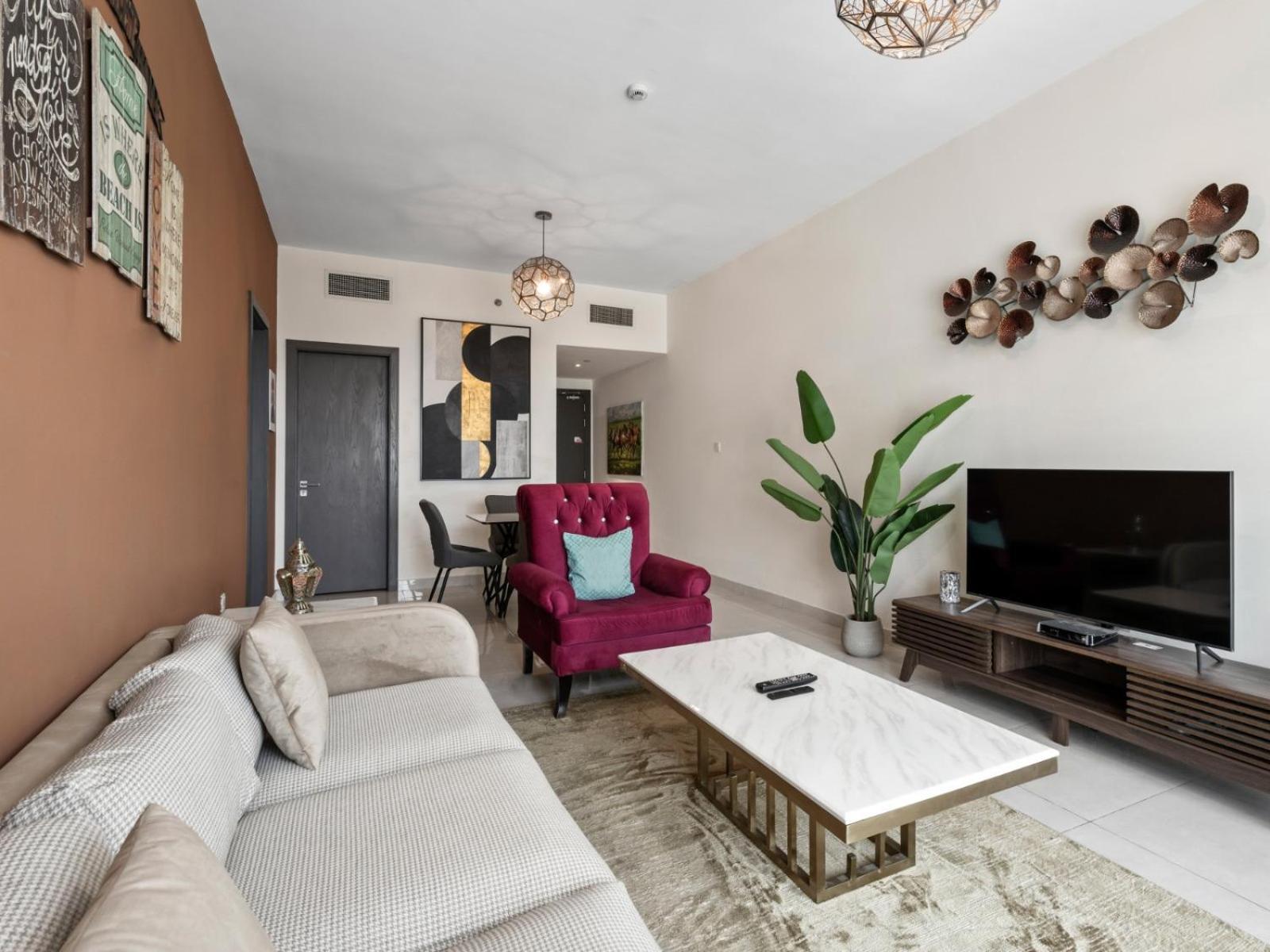 Sleek 1-bedroom -ag Tower, Business Bay Apartment