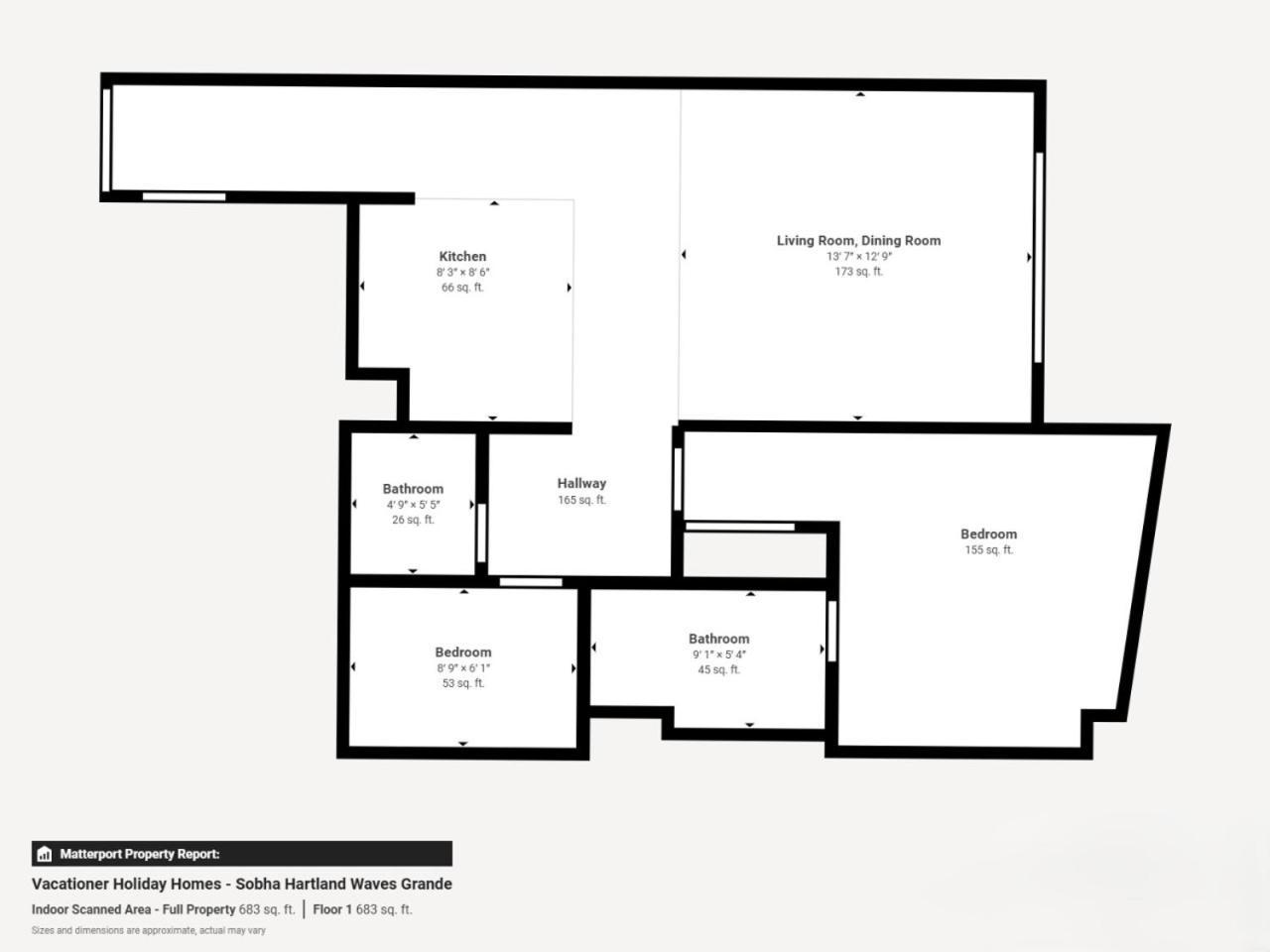 Apartment Waves Grande - One Bedroom With View *