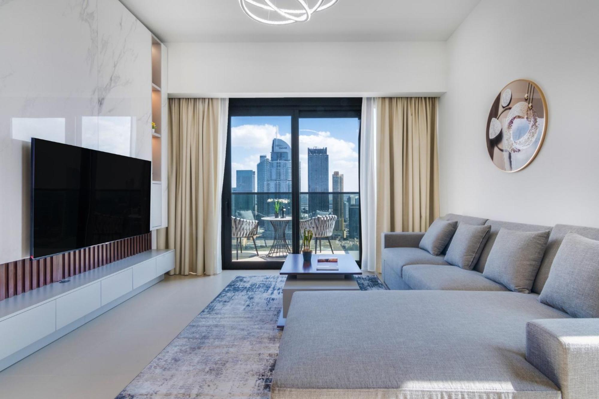 Luxurious 2bdr With Burj Khalifa Views Apartment Dubai