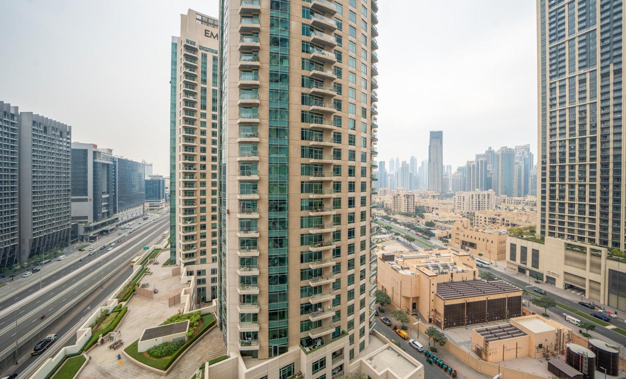 Apartment Elegant Downtown 4min Walk To Burj Khalifa