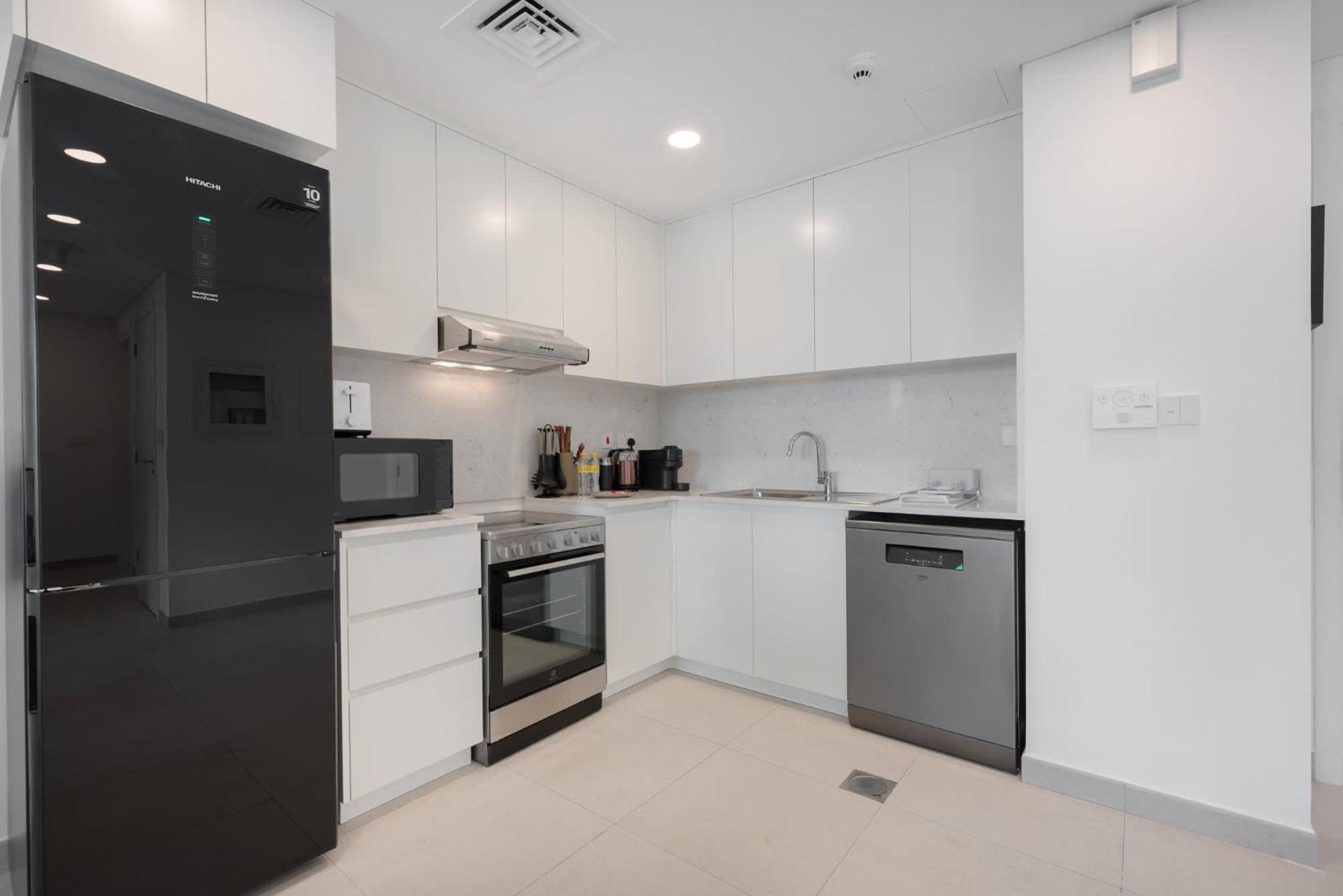 Apartment Bright & Airy 1br In Asayel 2 - Fits 4 Comfortably