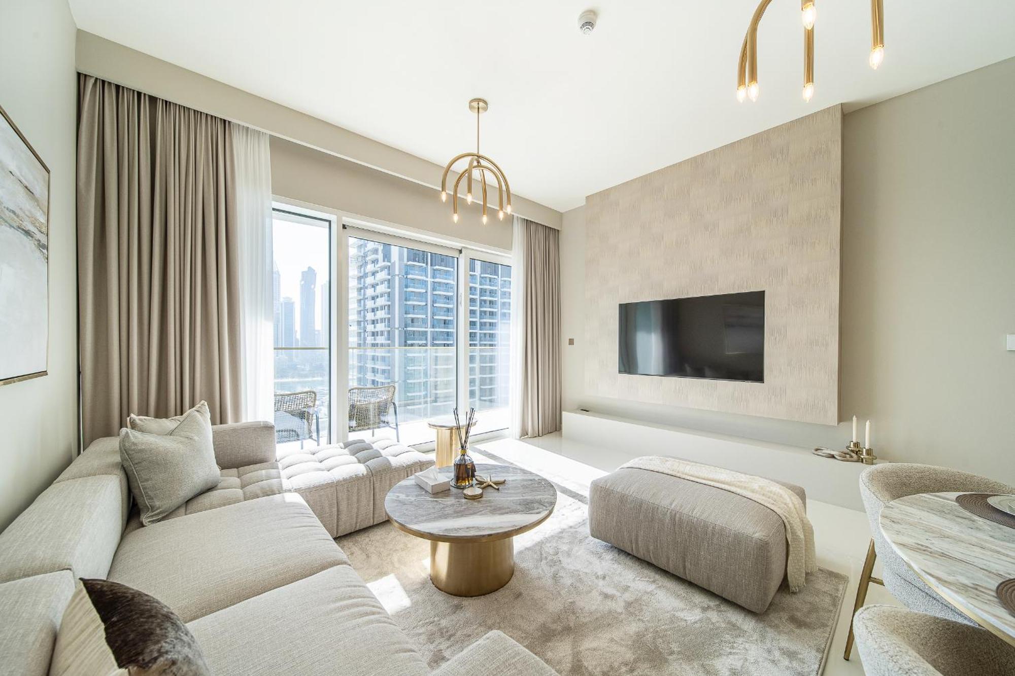1br Coastal Retreat At Emaar Beachfront Apartment *