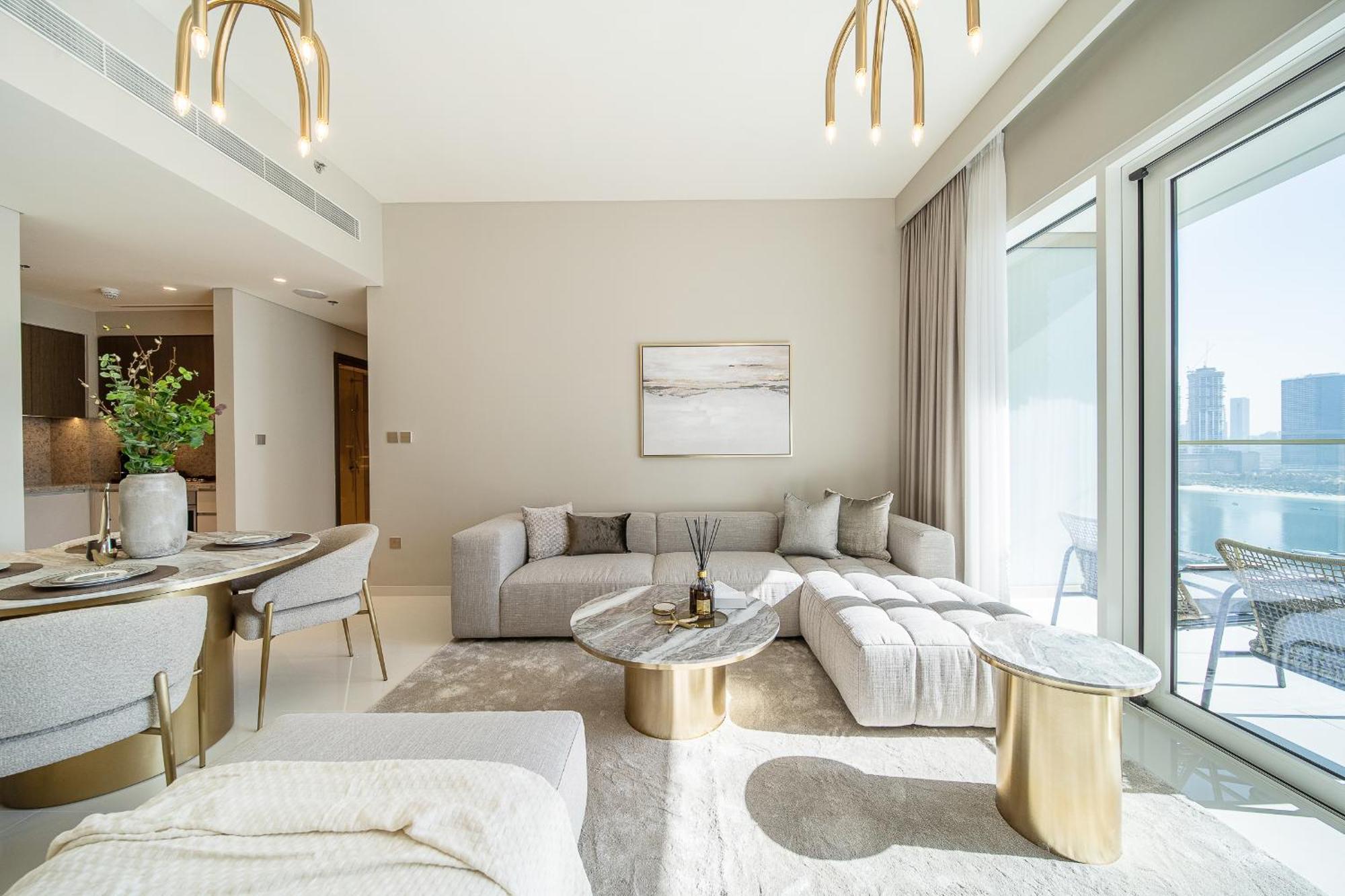 1br Coastal Retreat At Emaar Beachfront * Dubai