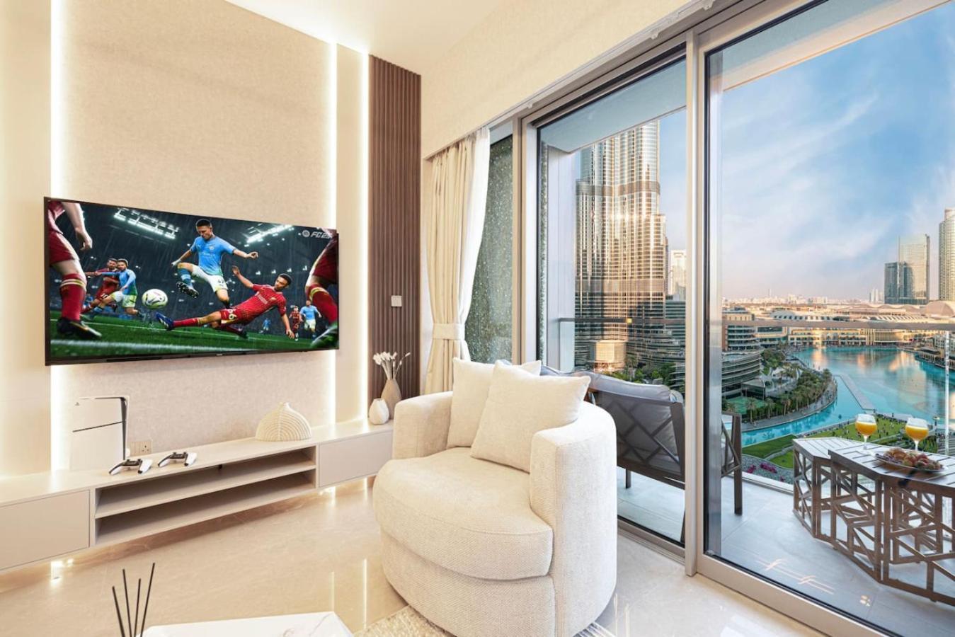 Apartment New Burj Khalifa And Fountains View Luxury