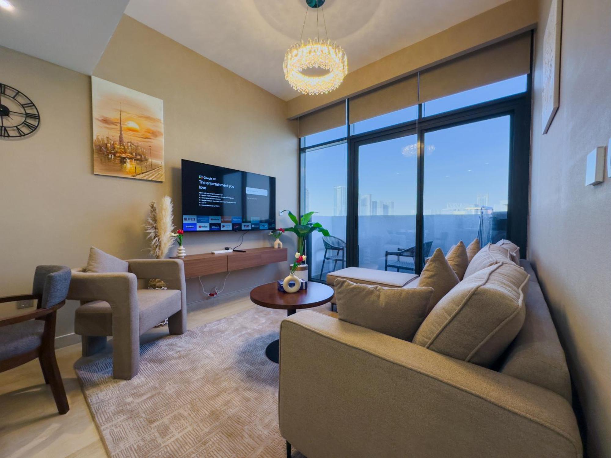 Apartment Stylish 1br High Floor View Dubai