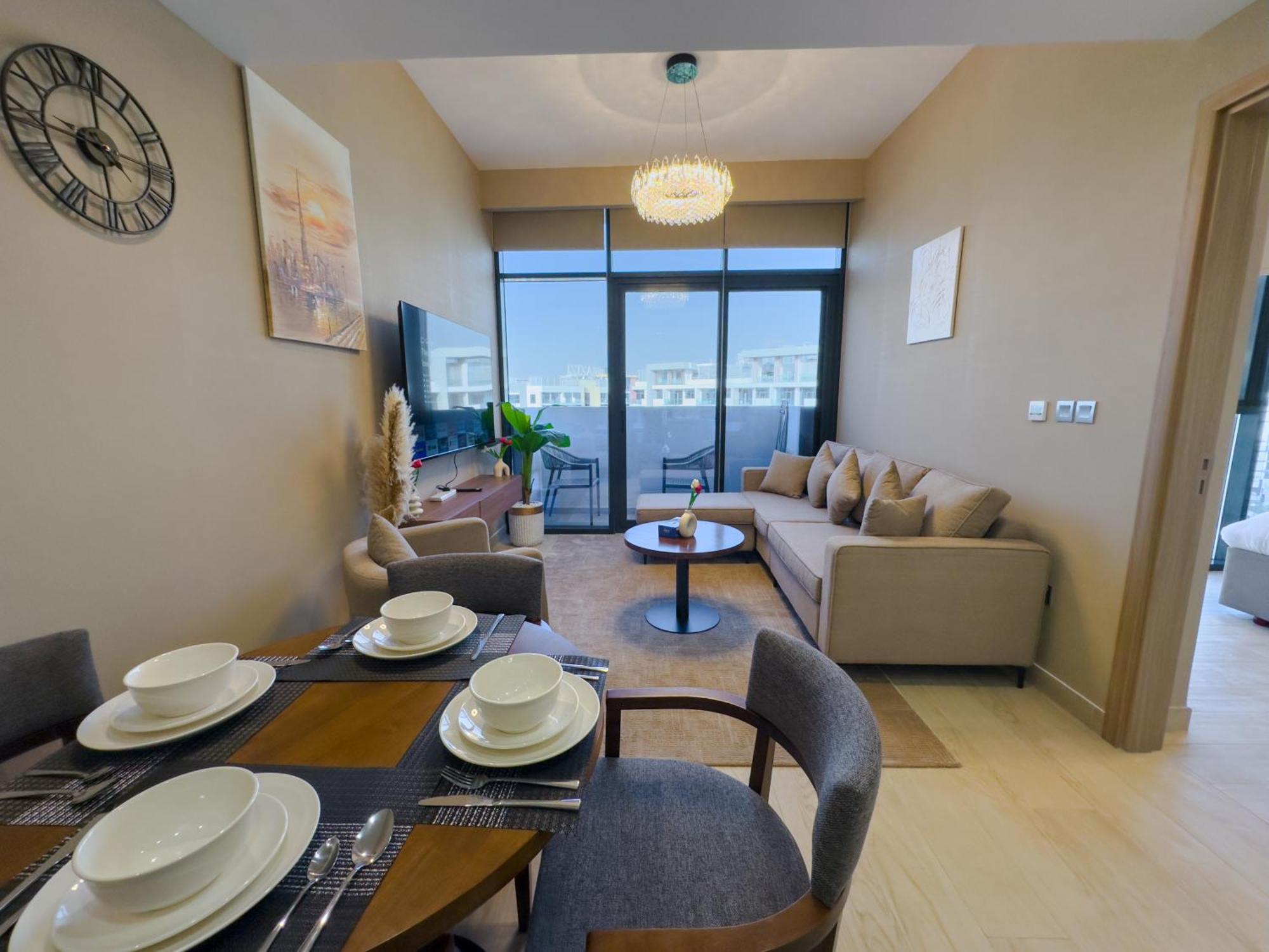 Stylish 1br High Floor View Apartment Dubai