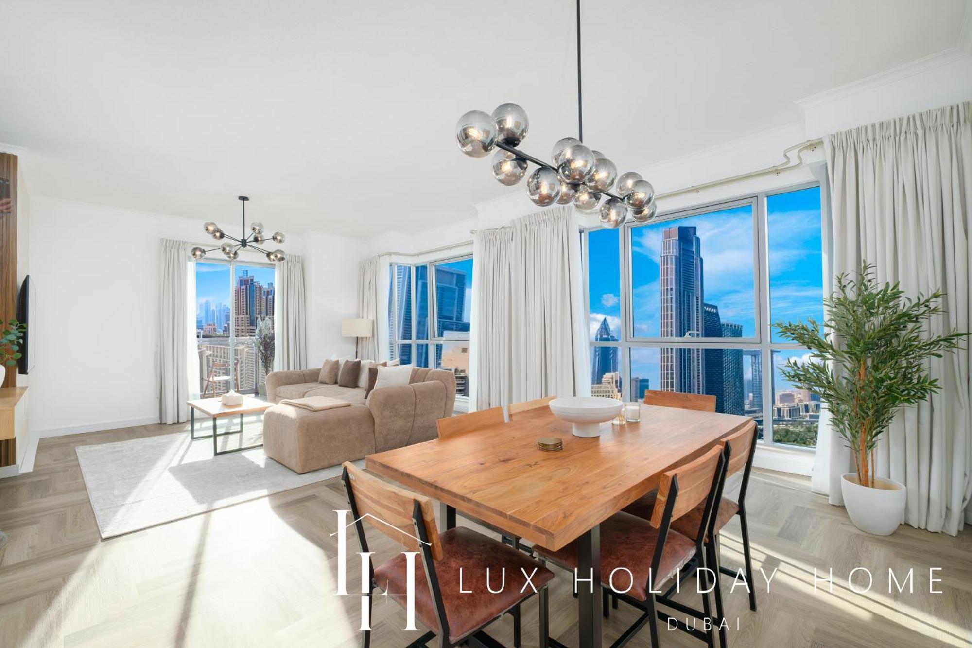 Apartment Lux The Burj Khalifa Fountain View