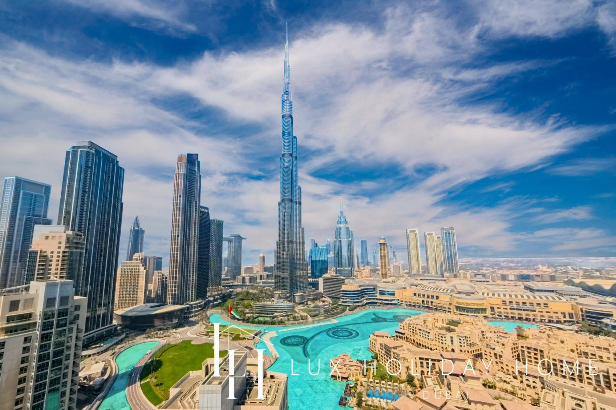 Lux The Burj Khalifa Fountain View Apartment