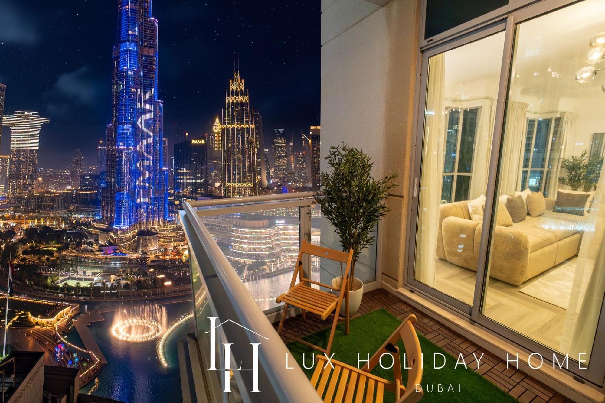 Apartment Lux The Burj Khalifa Fountain View *