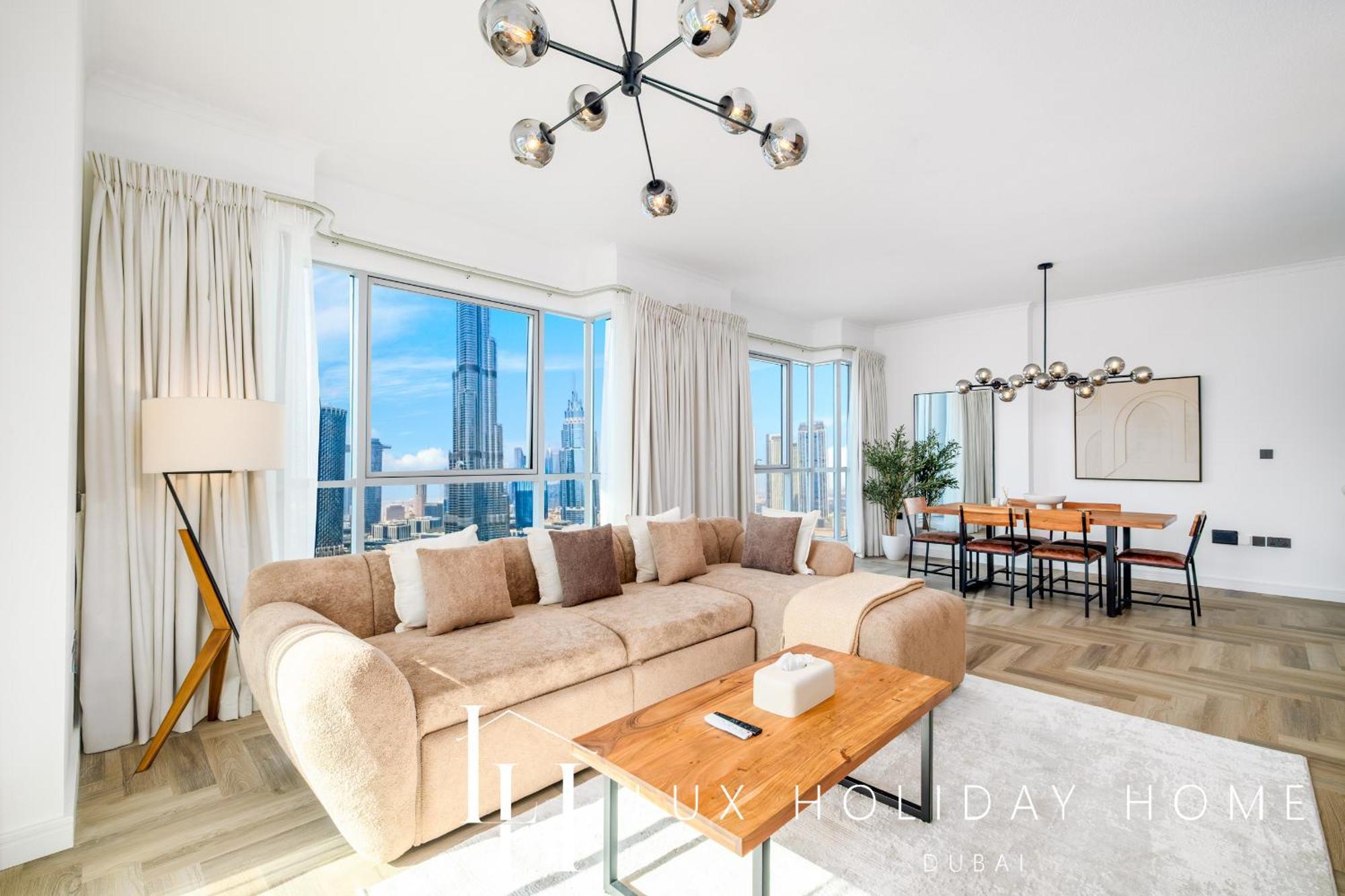 Lux The Burj Khalifa Fountain View Apartment Dubai
