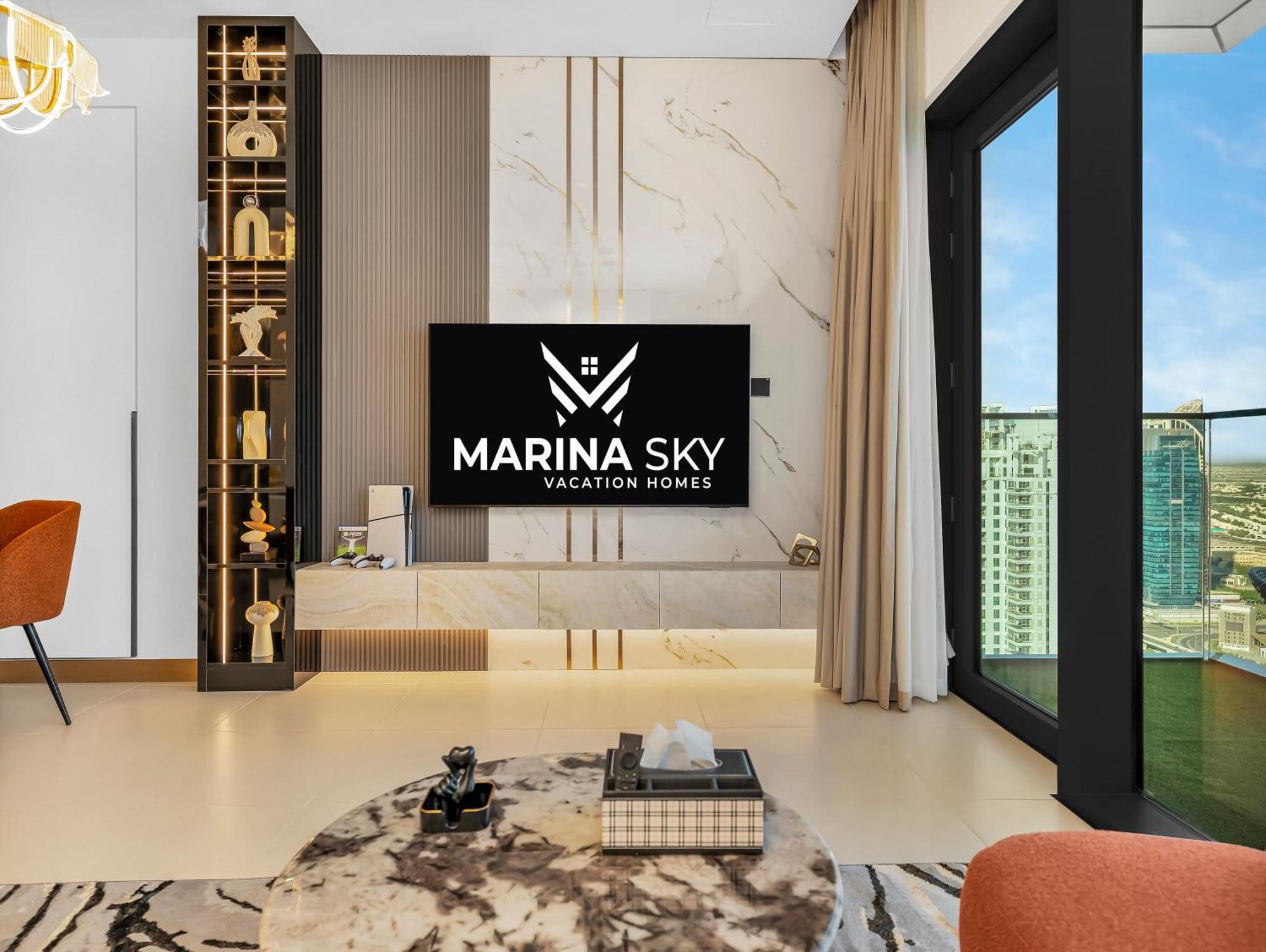 Vida & Yacht Club -new 2 Bhk -sea, Ain & Marina View Dubai