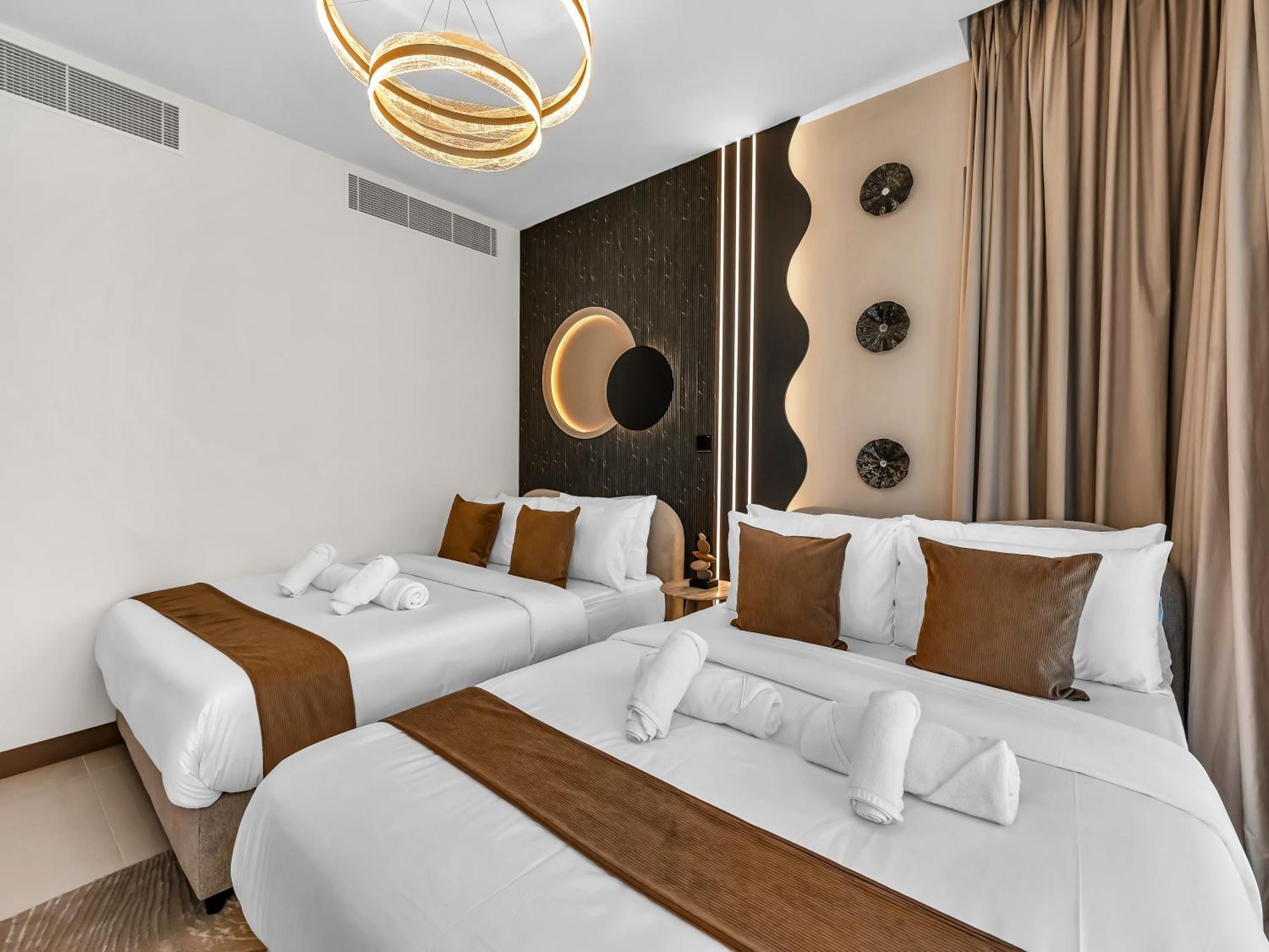 Apartment Vida & Yacht Club -new 2 Bhk -sea, Ain & Marina View