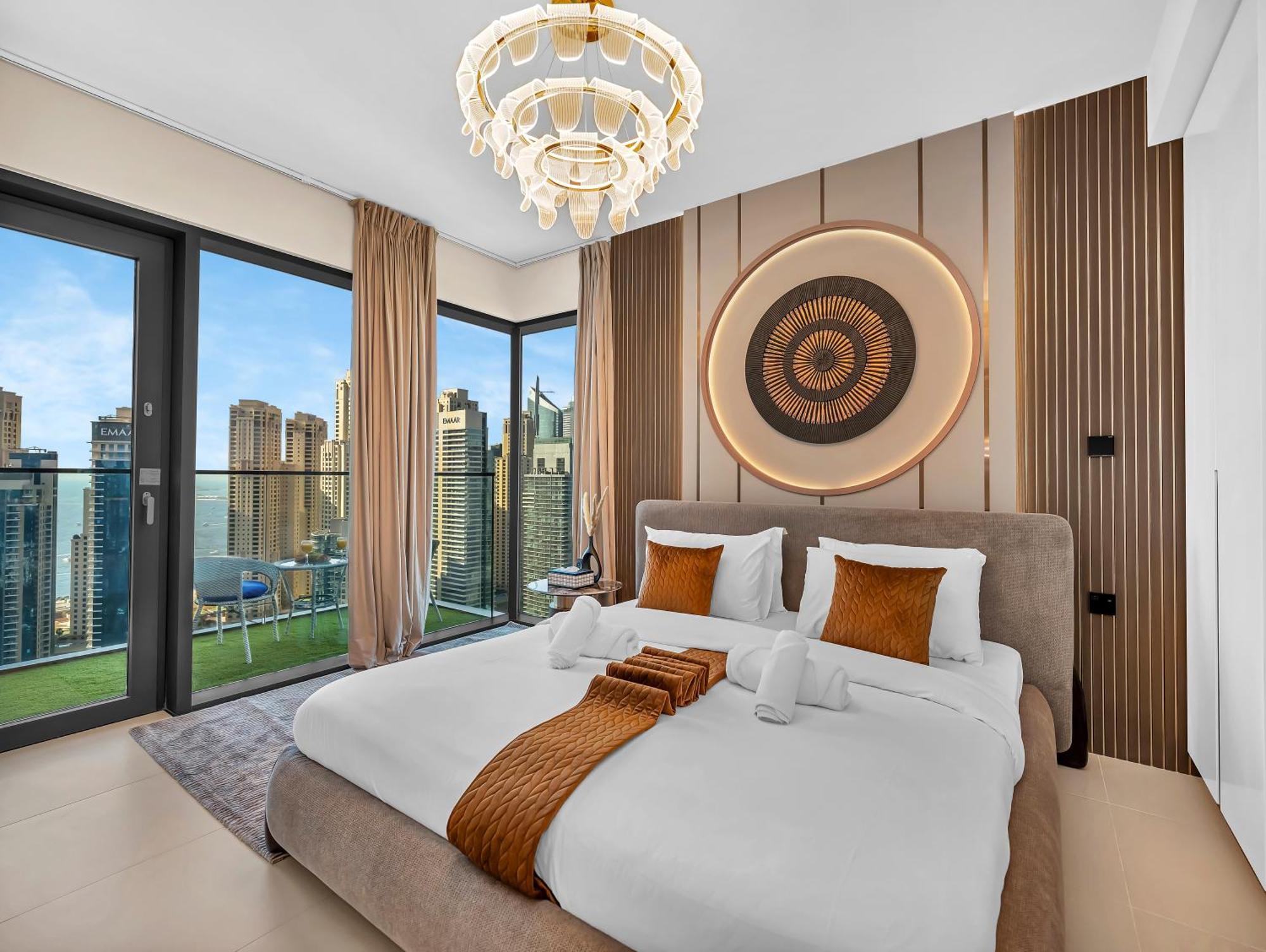 Vida & Yacht Club -new 2 Bhk -sea, Ain & Marina View Apartment