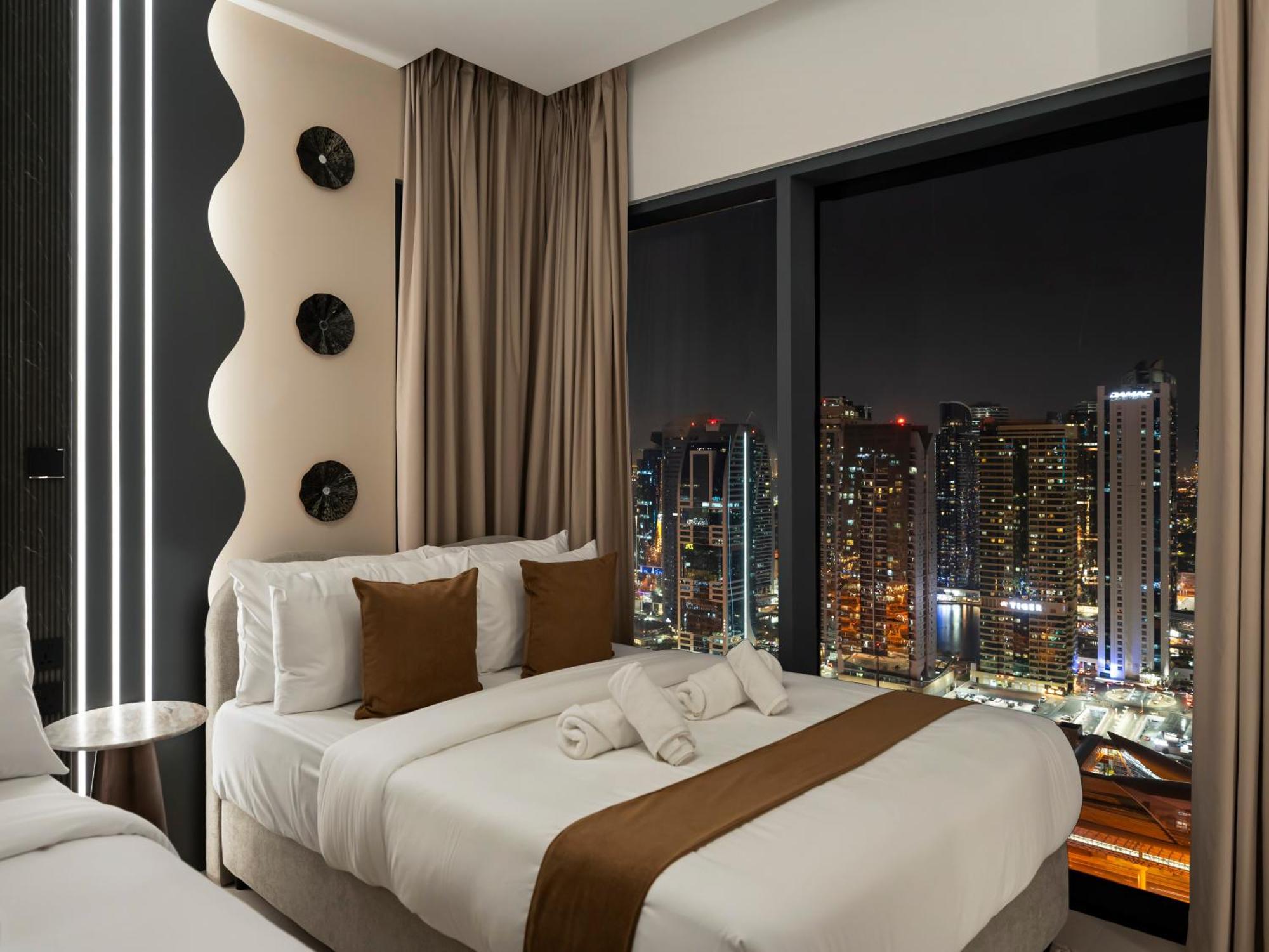 Apartment Vida & Yacht Club -new 2 Bhk -sea, Ain & Marina View *