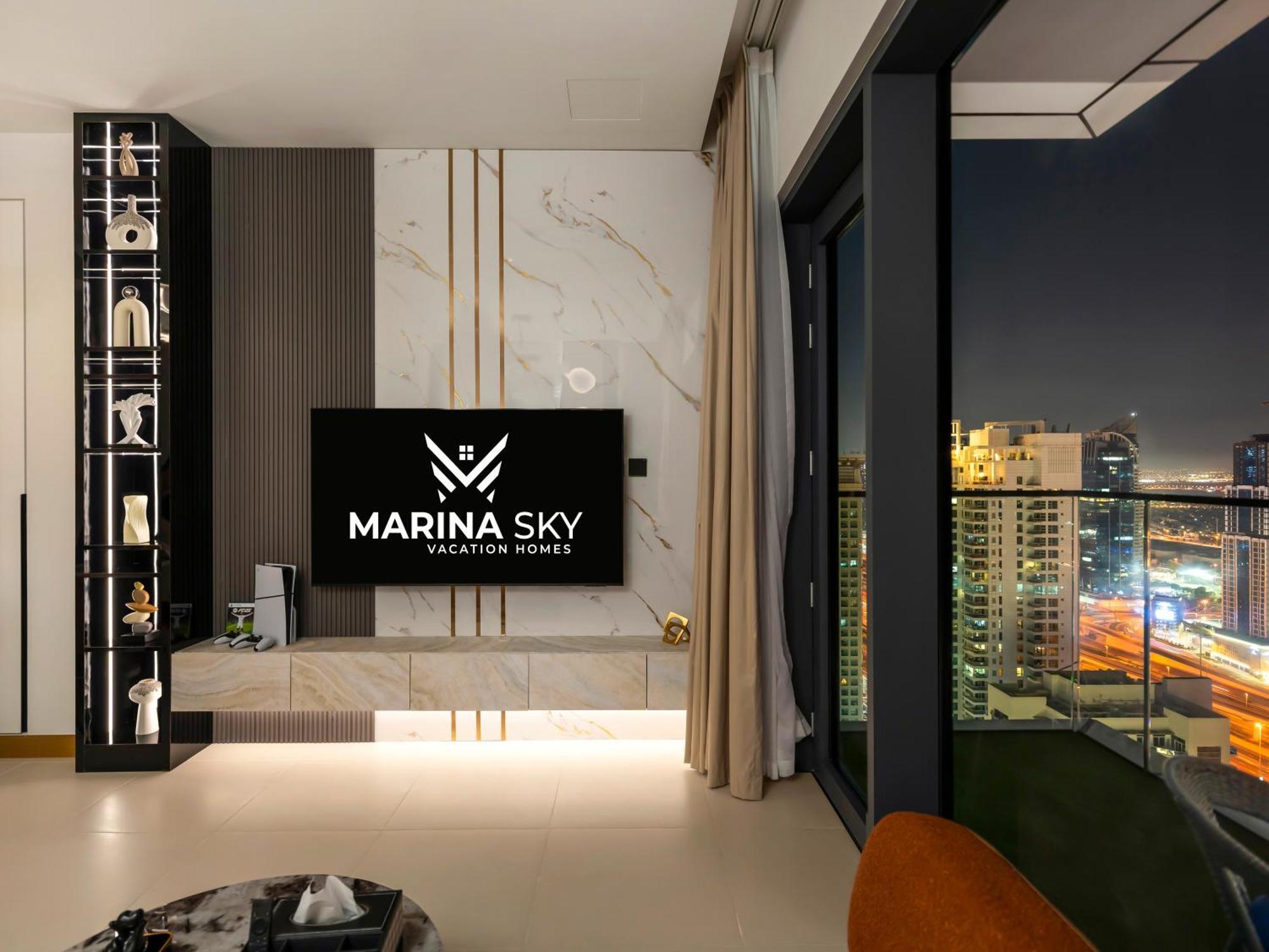 Apartment Vida & Yacht Club -new 2 Bhk -sea, Ain & Marina View *