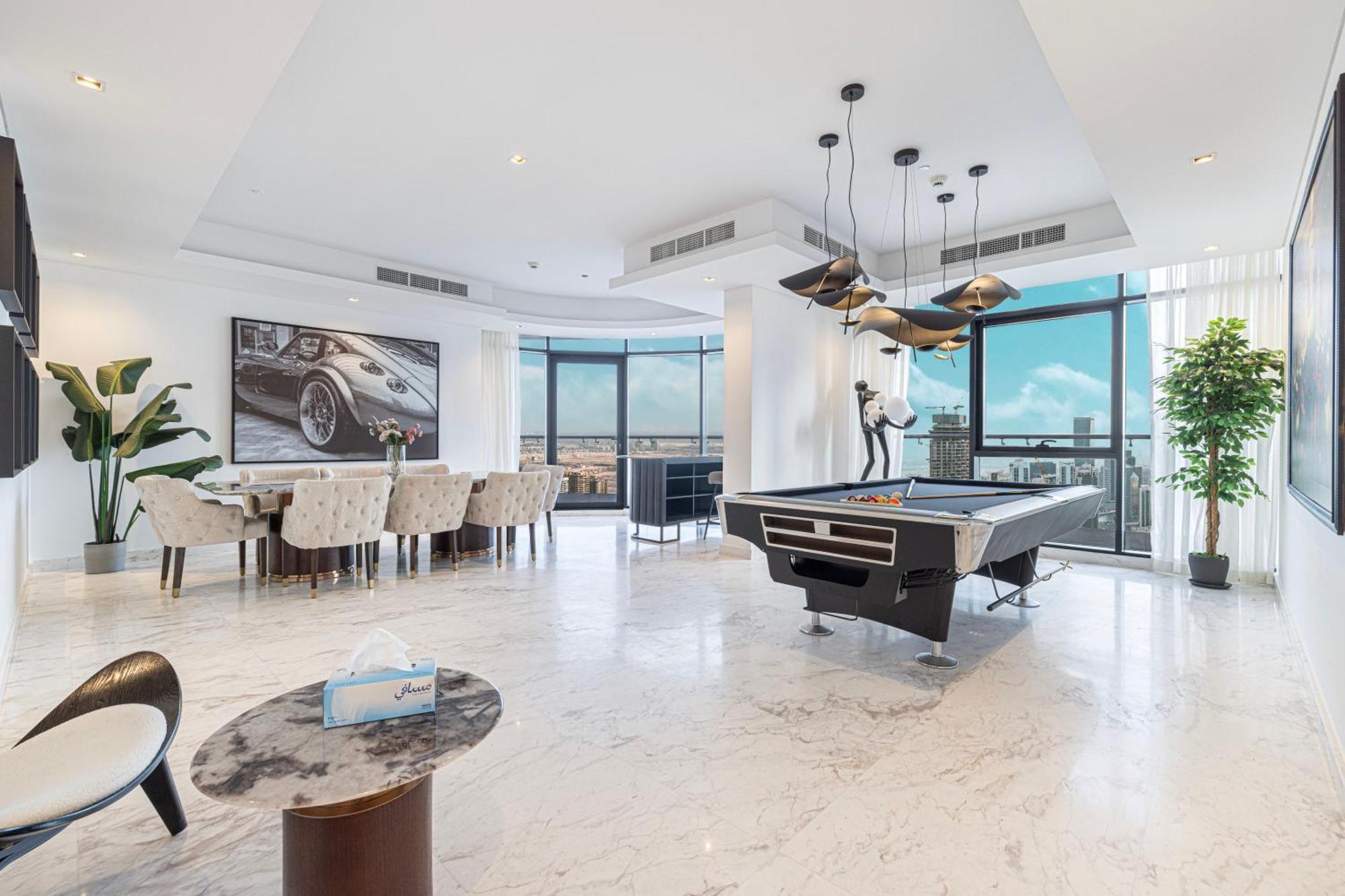 Apartment Luxe 6br Penthouse With Burj View & Private Cinema *