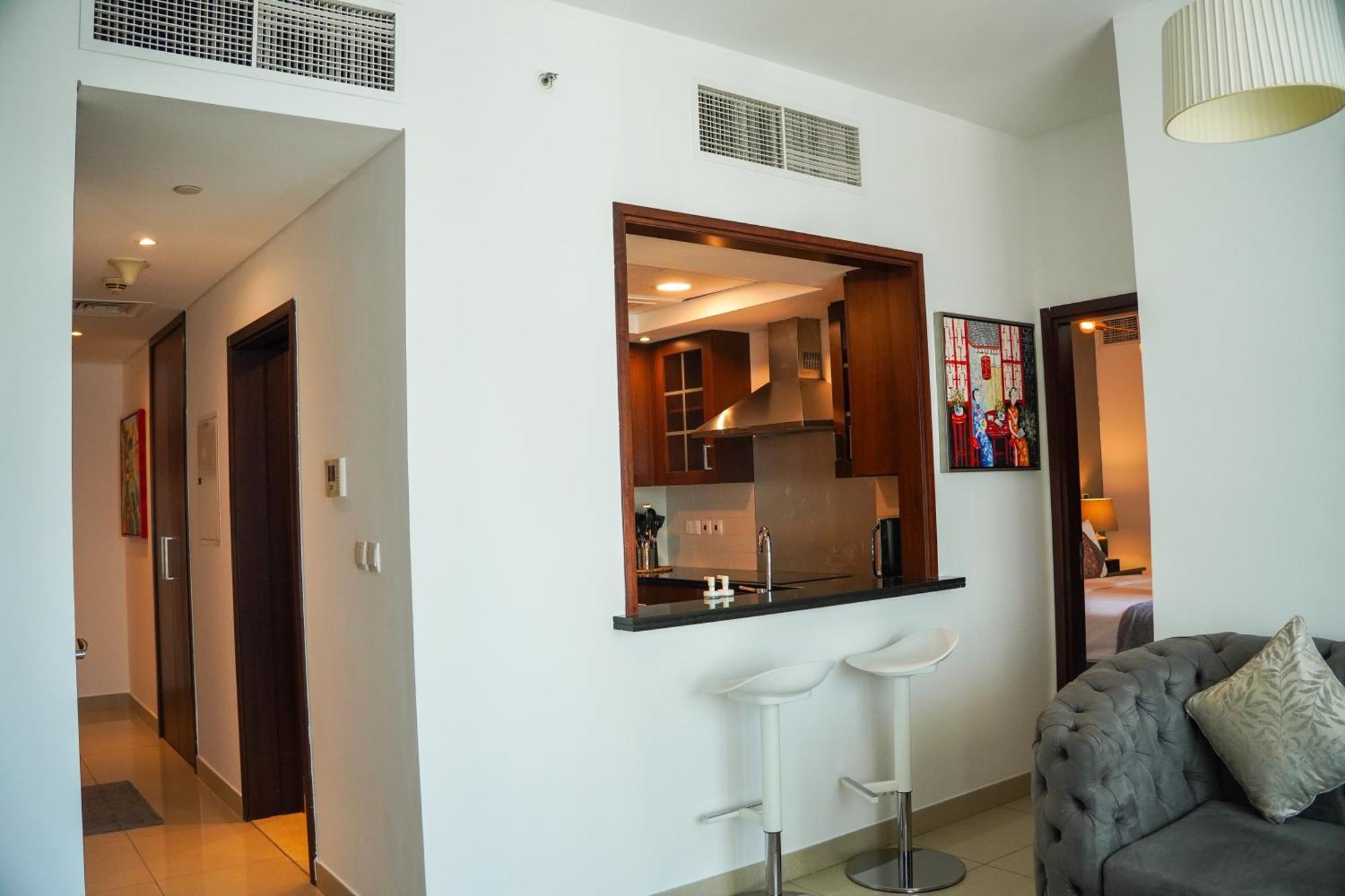 Apartment Vserve - 1 Bedroom Spacious Majestic Burj Khalifa View