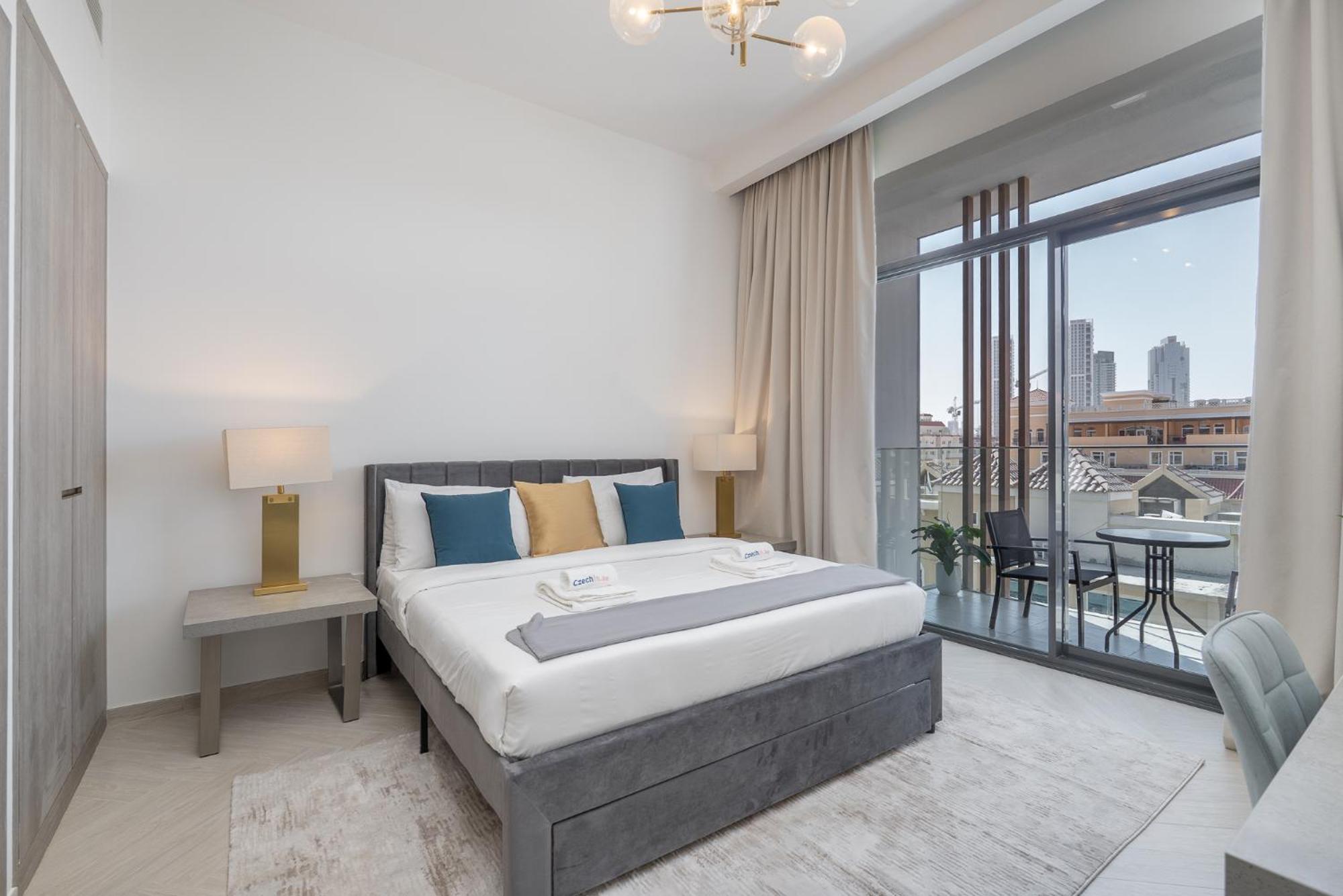 Luxury Jvc Modern 1bhk Pool & Gym Access Apartment