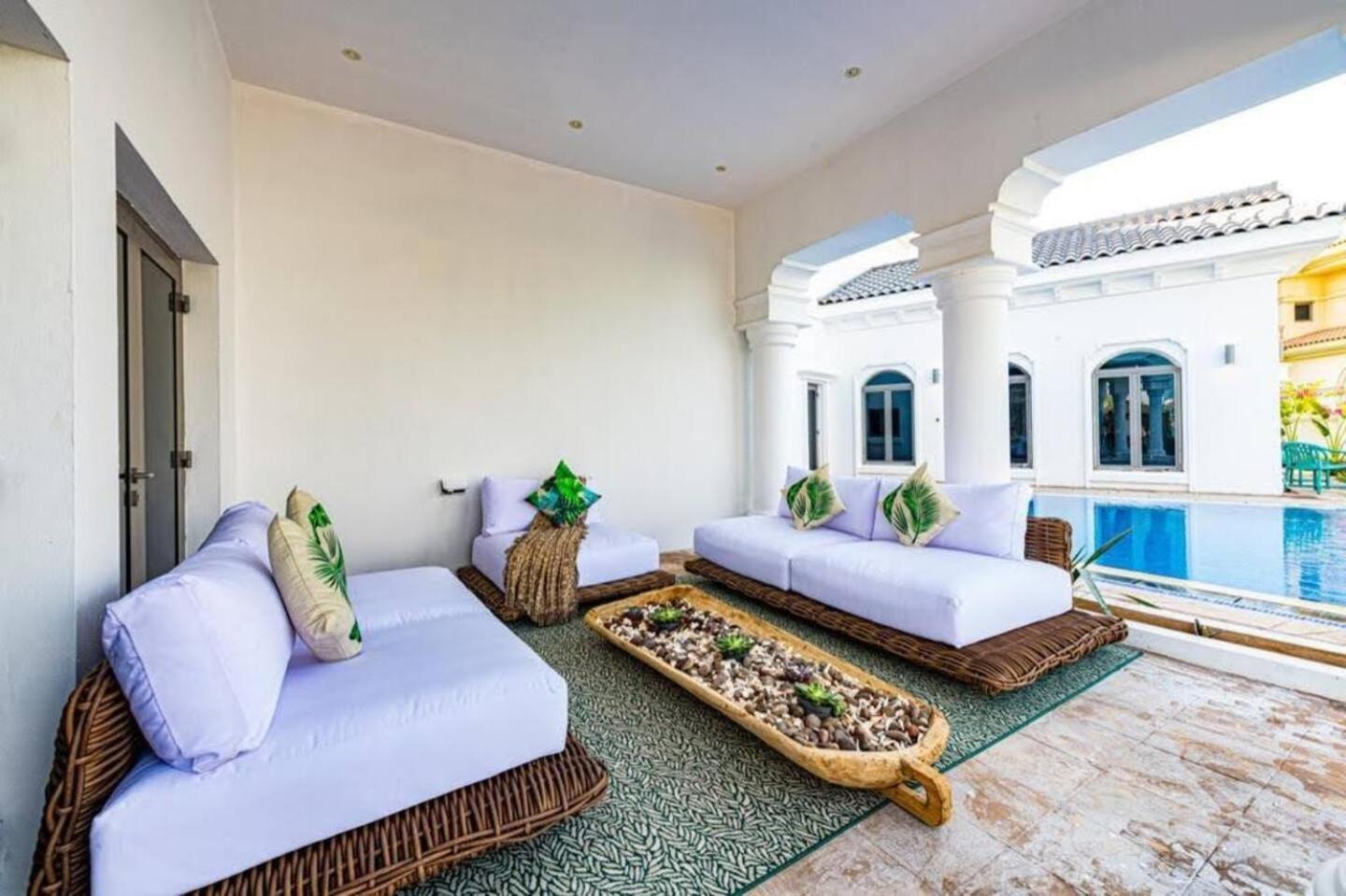 Contemporary Spanish Style Beachfront In Palm Jumeirah Dubai