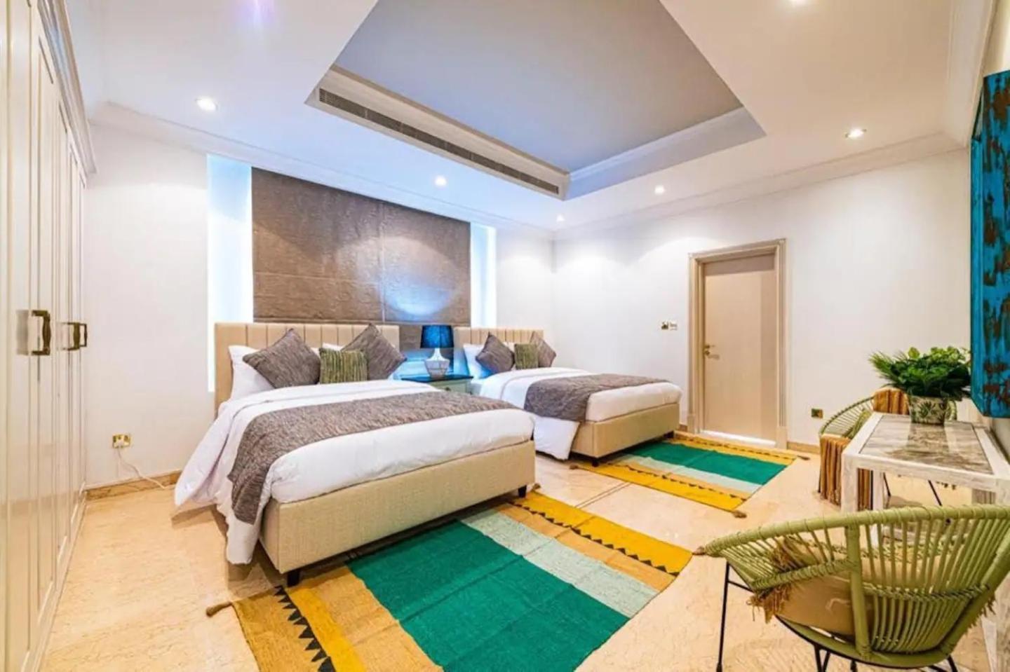 Contemporary Spanish Style Beachfront In Palm Jumeirah Dubai