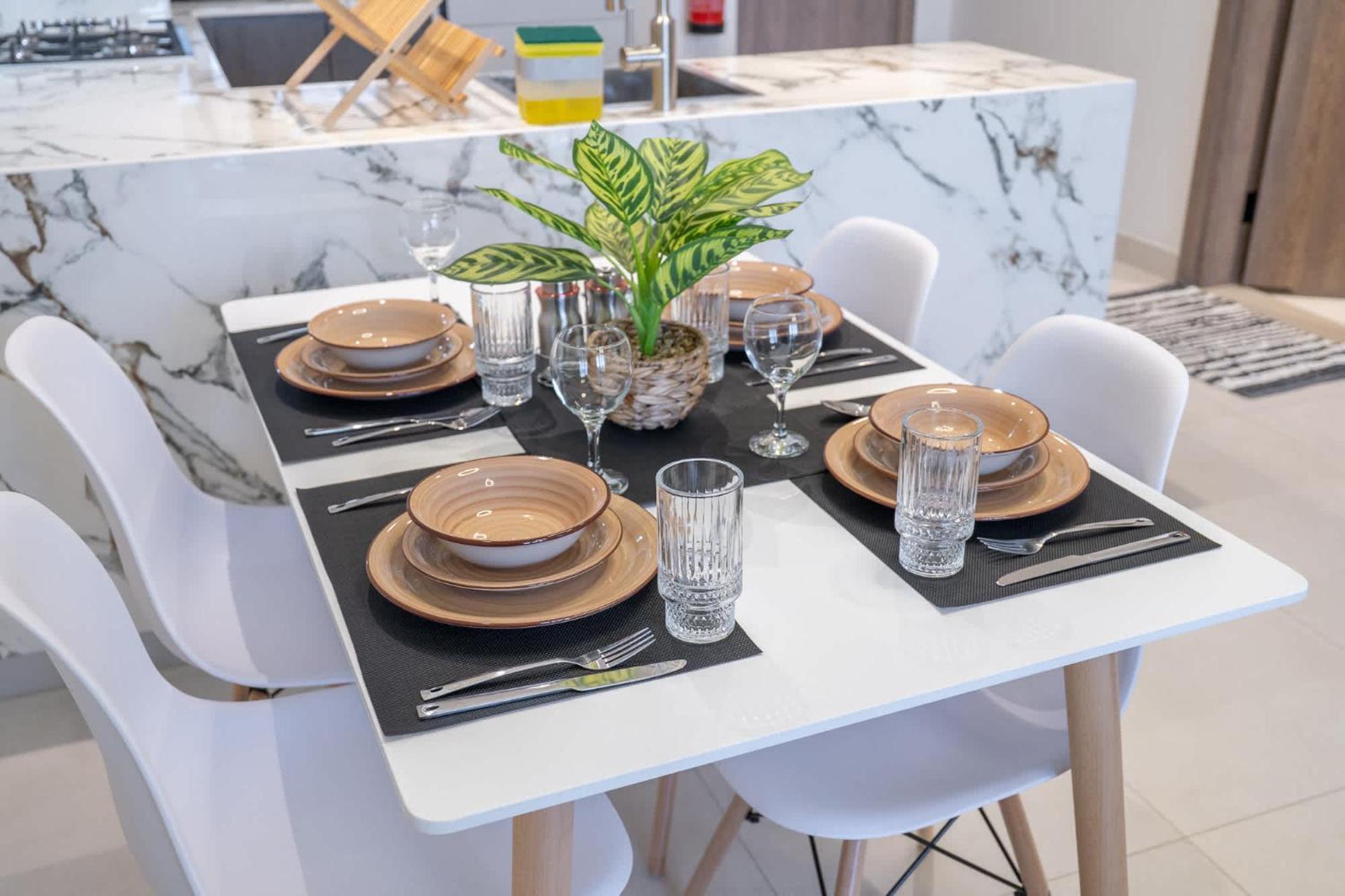 Apartment Stylish 1-bedroom Retreat In Amal Tower Sports Dubai