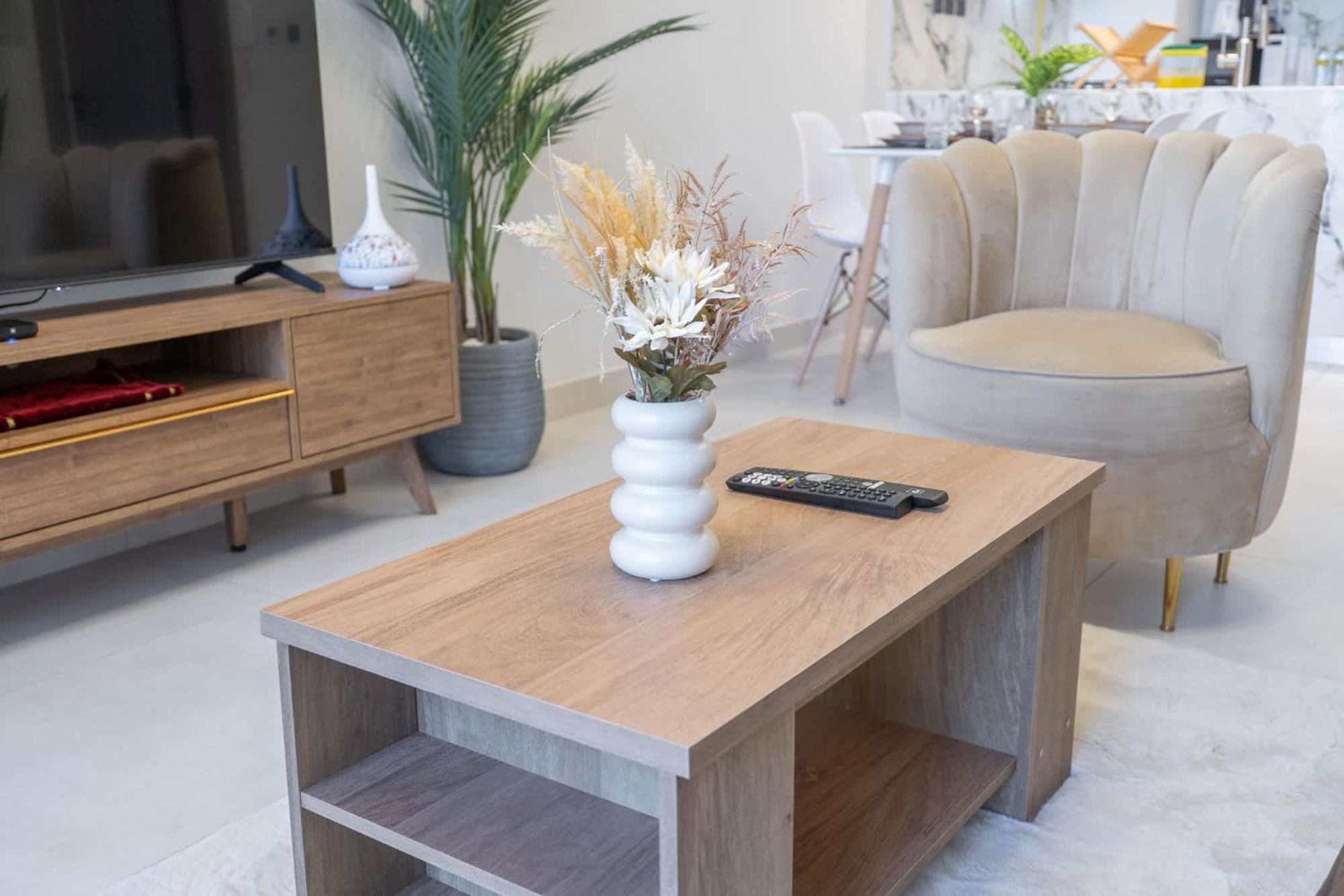 Stylish 1-bedroom Retreat In Amal Tower Sports Apartment *