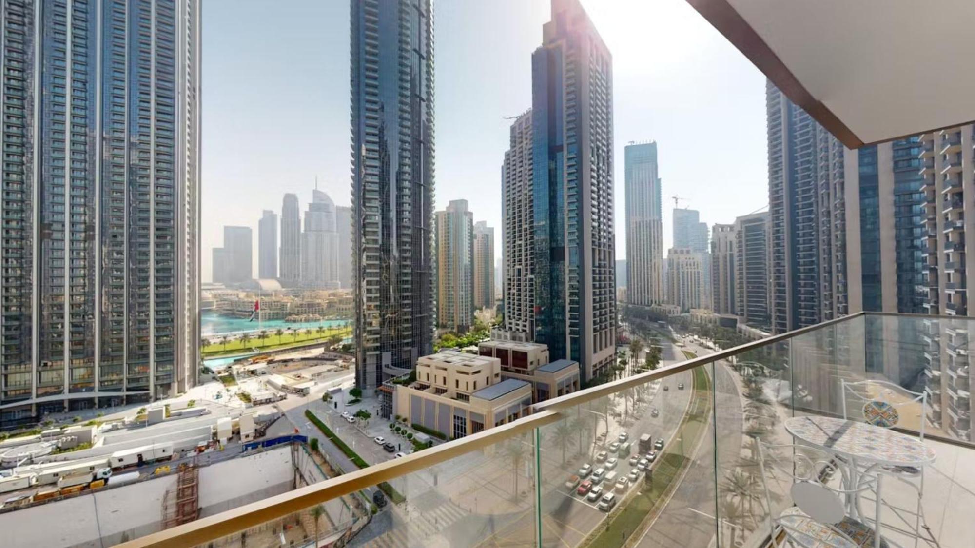 3 Bed Superior With Burj Khalifa Balcony Views