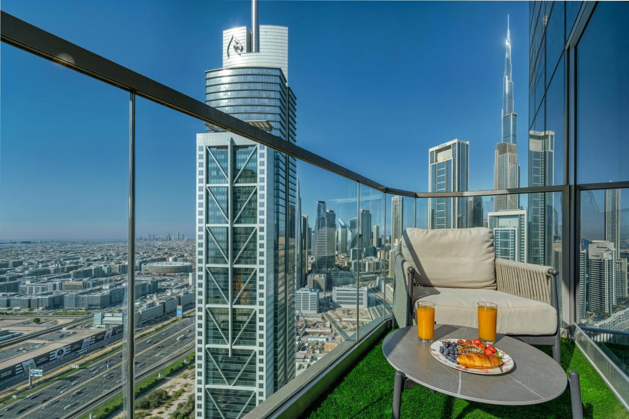 Apartment Scenic Infinity Pool With Burj Khalifa Views