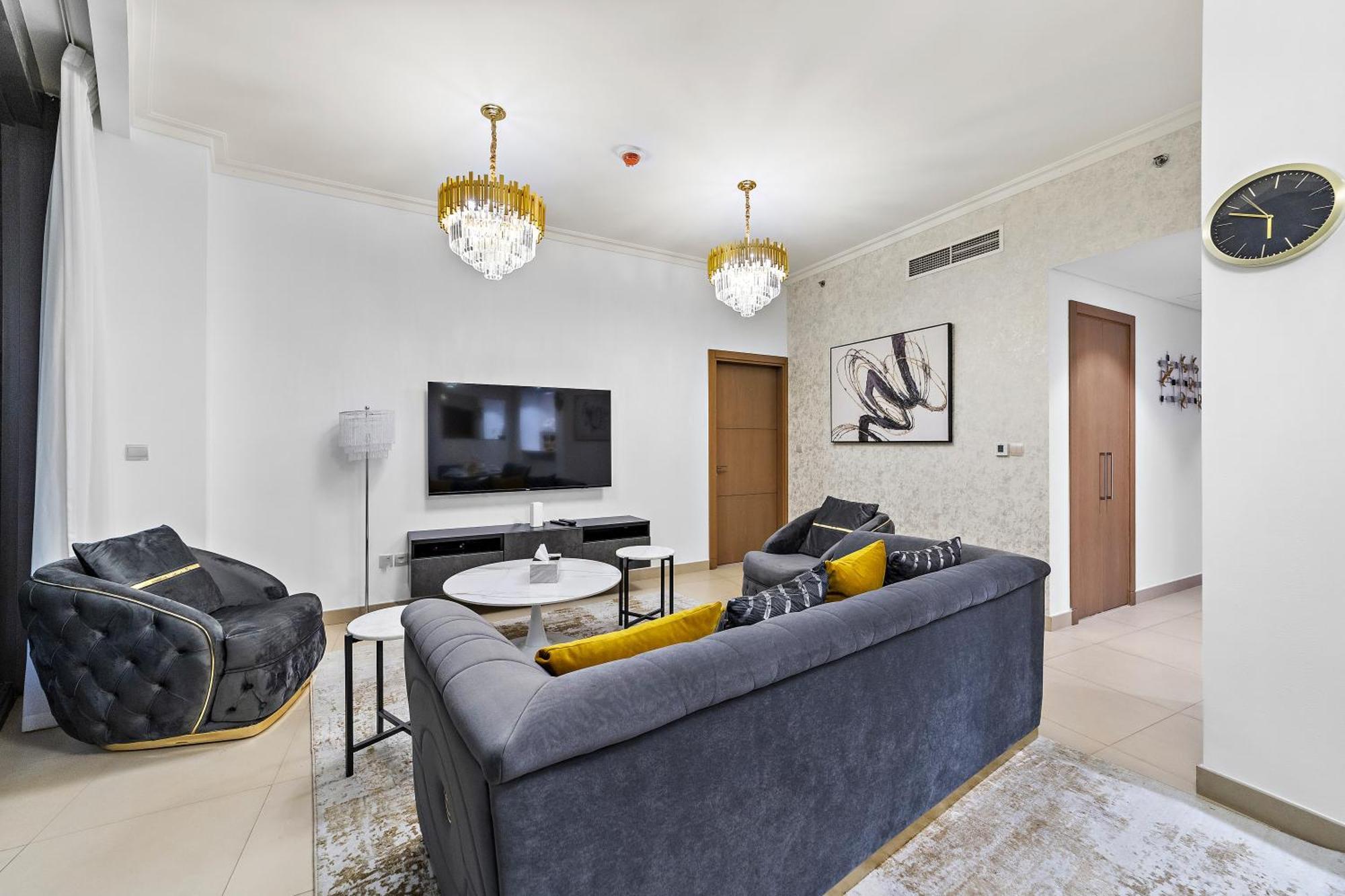 Apartment First Class 1B Stylish Downtown Retreat Dubai