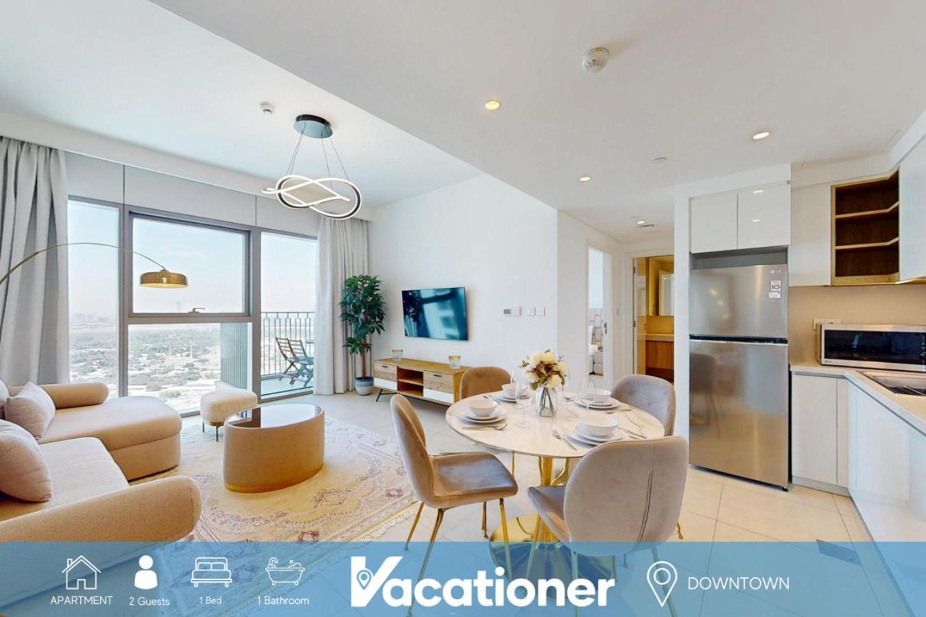 Apartment Downtown Views 3 - Chic One Bed With Views Dubai
