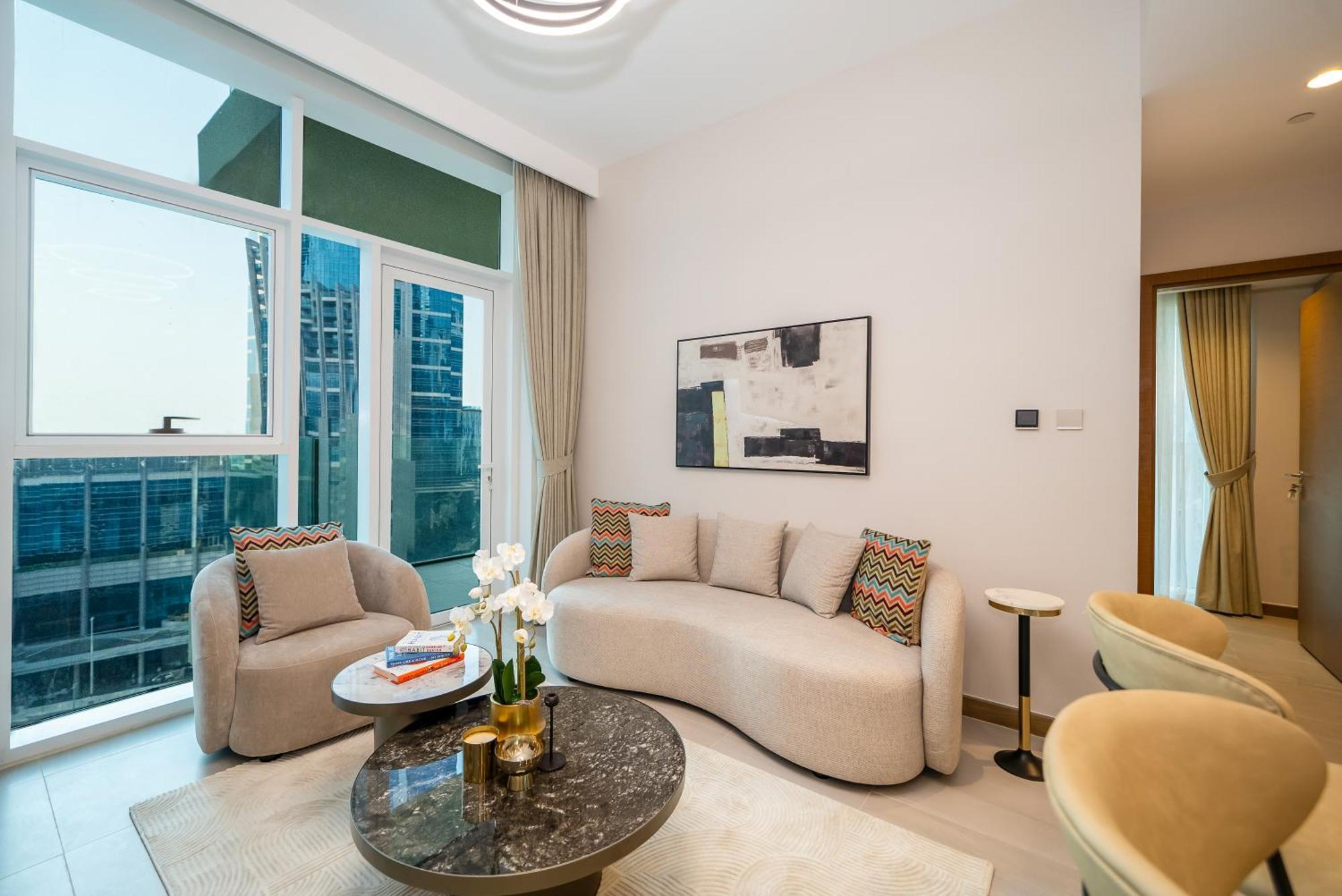 Homesgetaway-cozy Luxury 1br I Missoni Urban Oasis Apartment Dubai