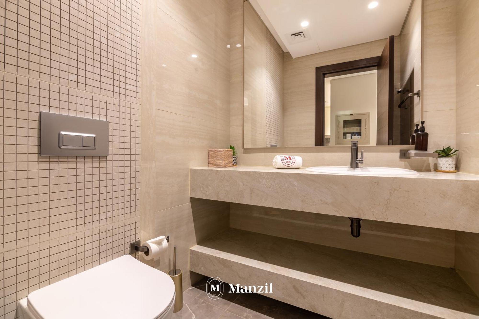 Luxury 1br At With Burj View In Business Bay, 2km To Mall *
