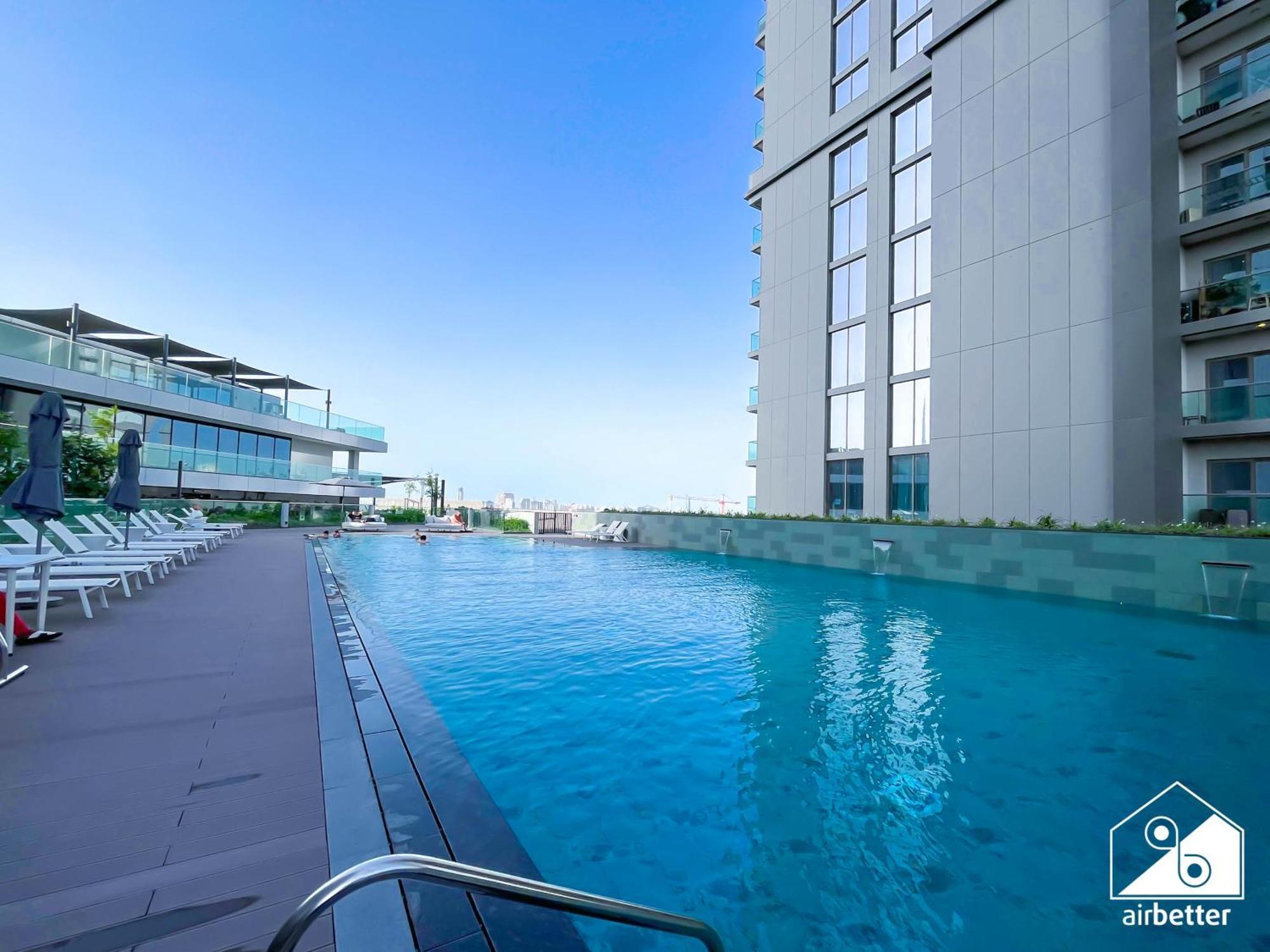 Apartment Modern 2b With Pool Acess Sobha Creek Dubai