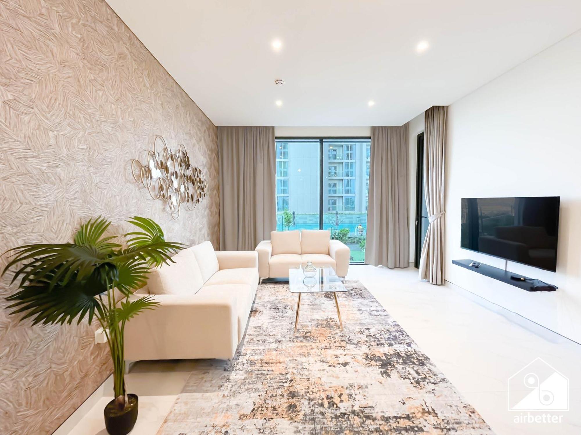 Modern 2b With Pool Acess Sobha Creek *