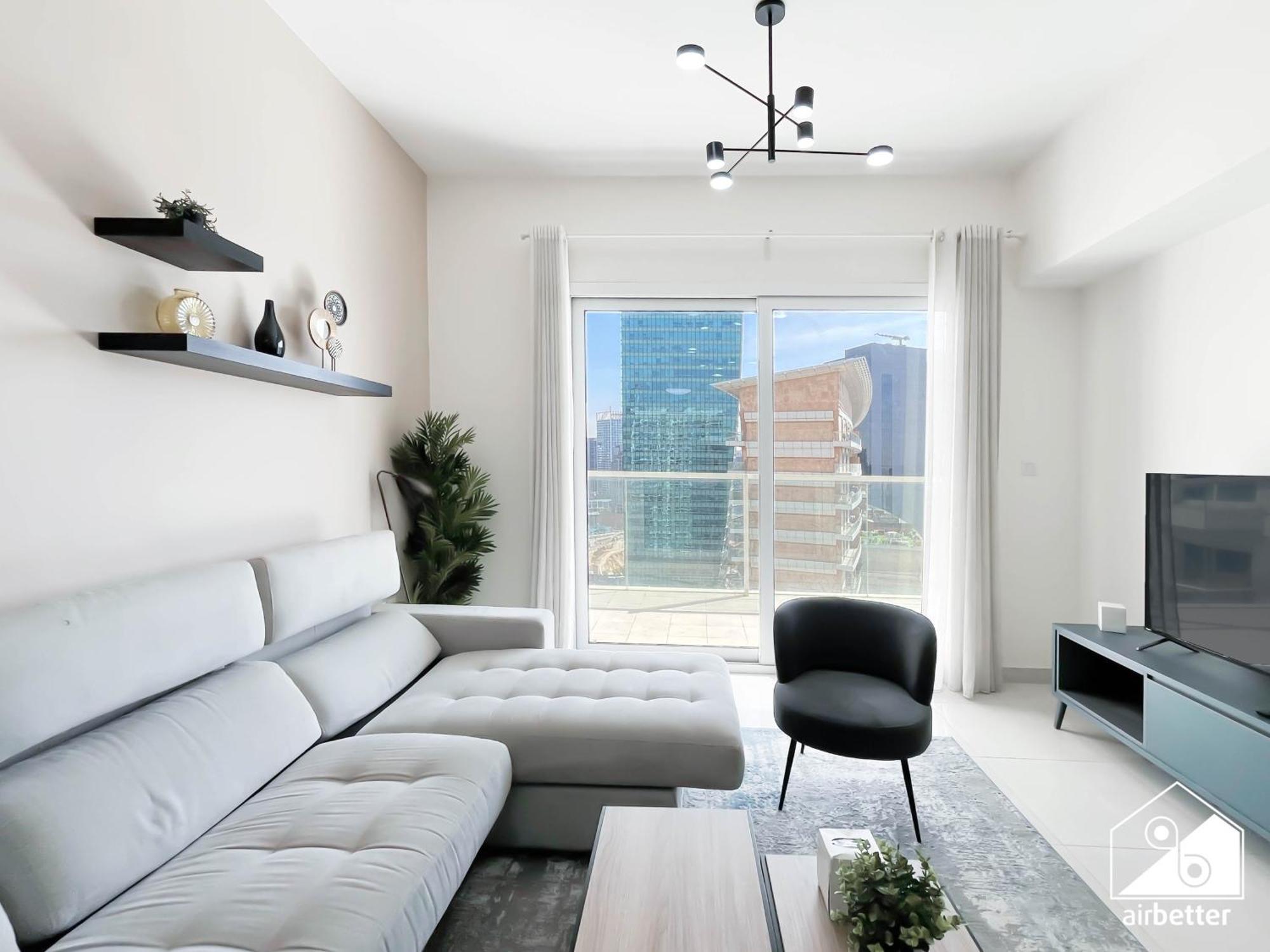 Luxury At Ag Tower Business Bay & Views Apartment *