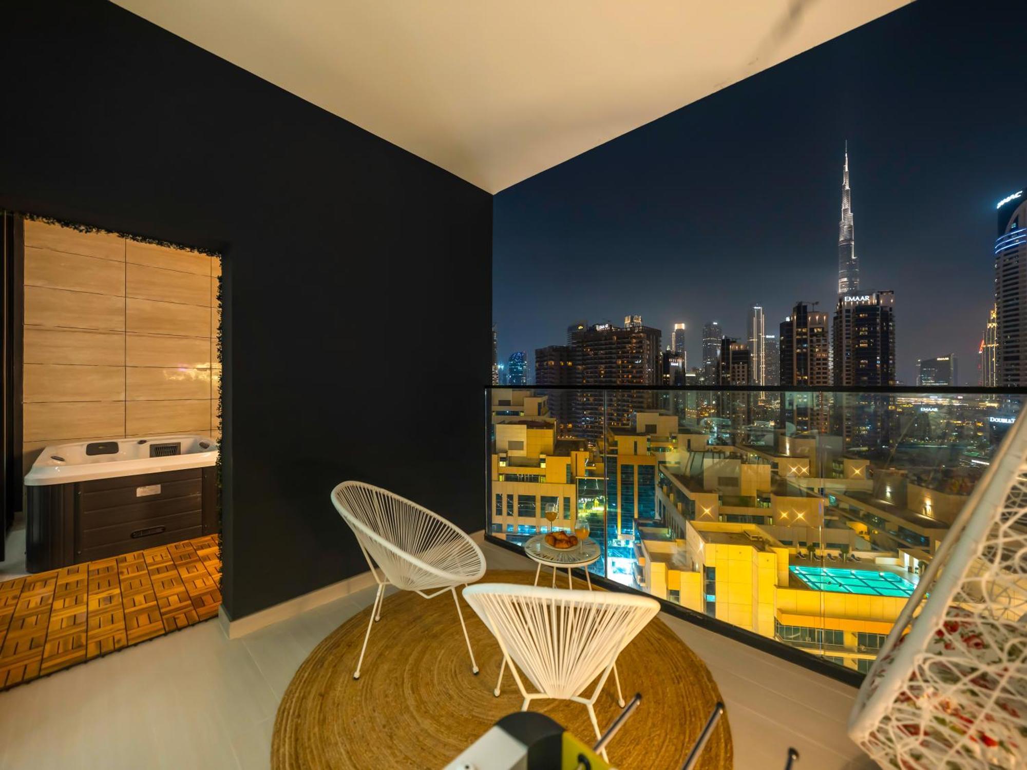 Exclusive 1bd With Burj View & Private Jacuzzi * Dubai