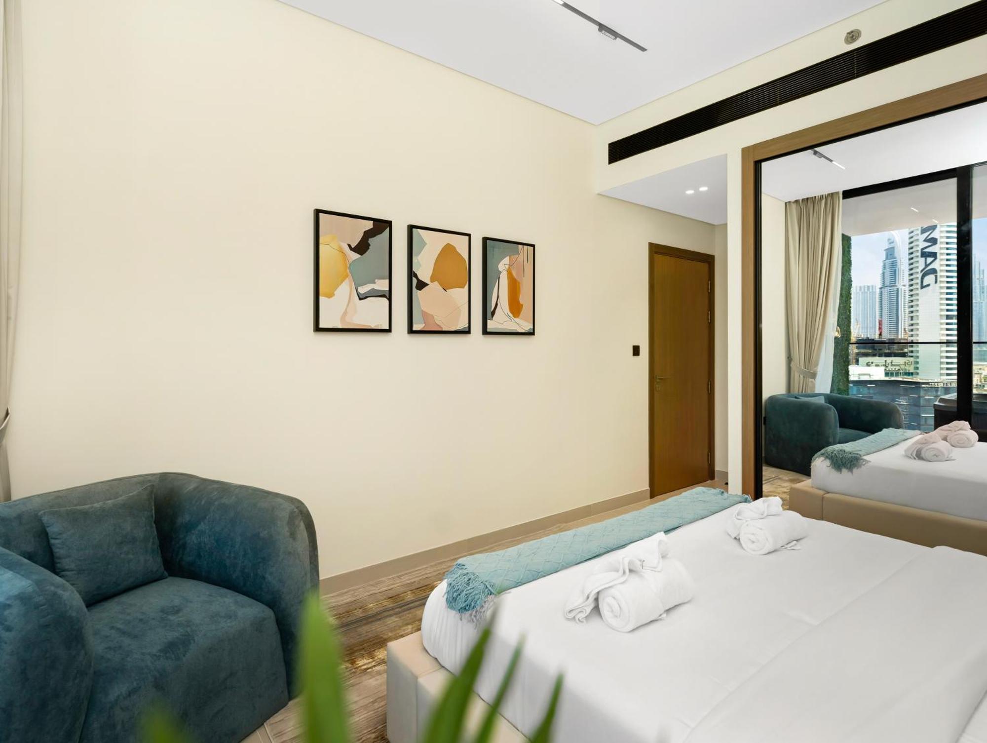 Exclusive 1bd With Burj View & Private Jacuzzi Apartment *