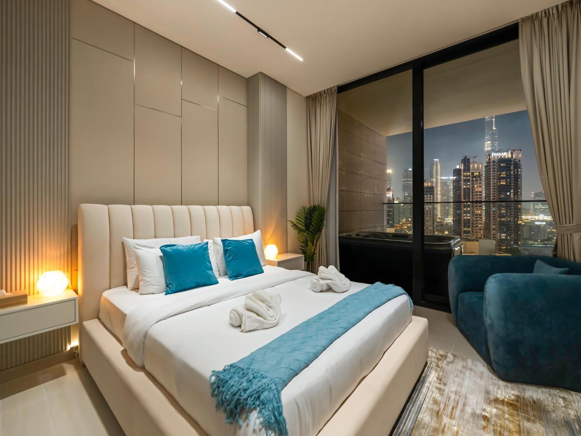 Exclusive 1bd With Burj View & Private Jacuzzi Apartment Dubai