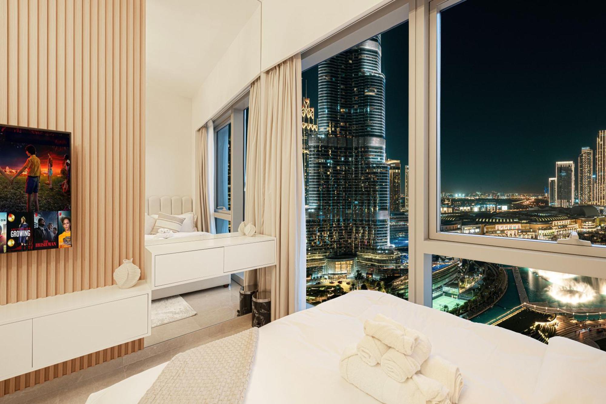 2br Burj & Fountain View 5 Mins To Mall Apartment Dubai
