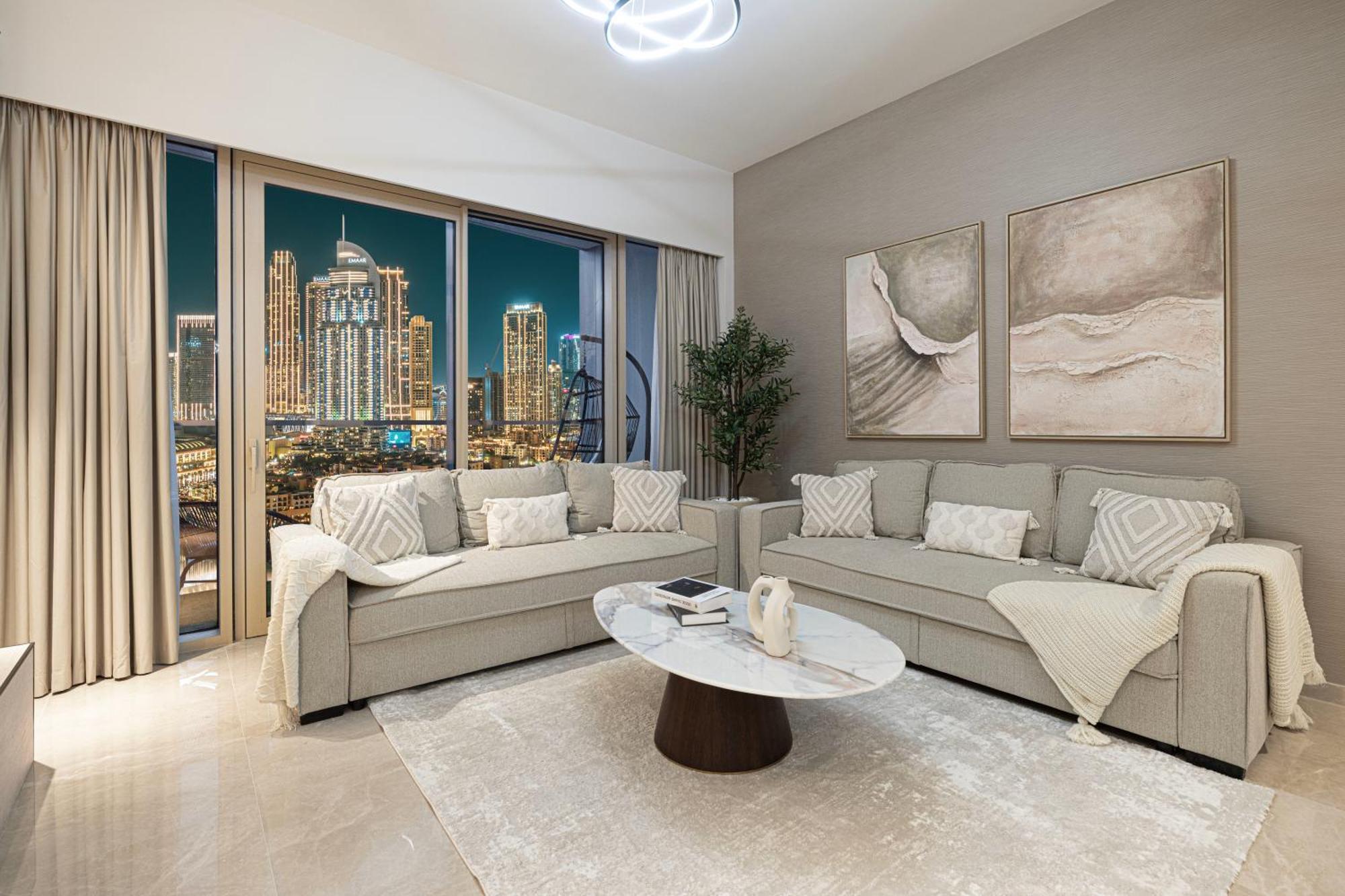 2br Burj & Fountain View 5 Mins To Mall * Dubai